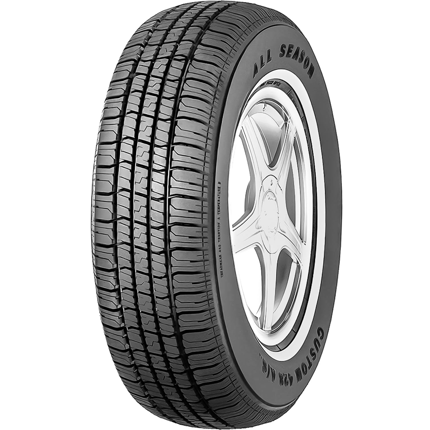 Multi-Mile Custom 428 A/S 225/75R15 102S All Season Tire