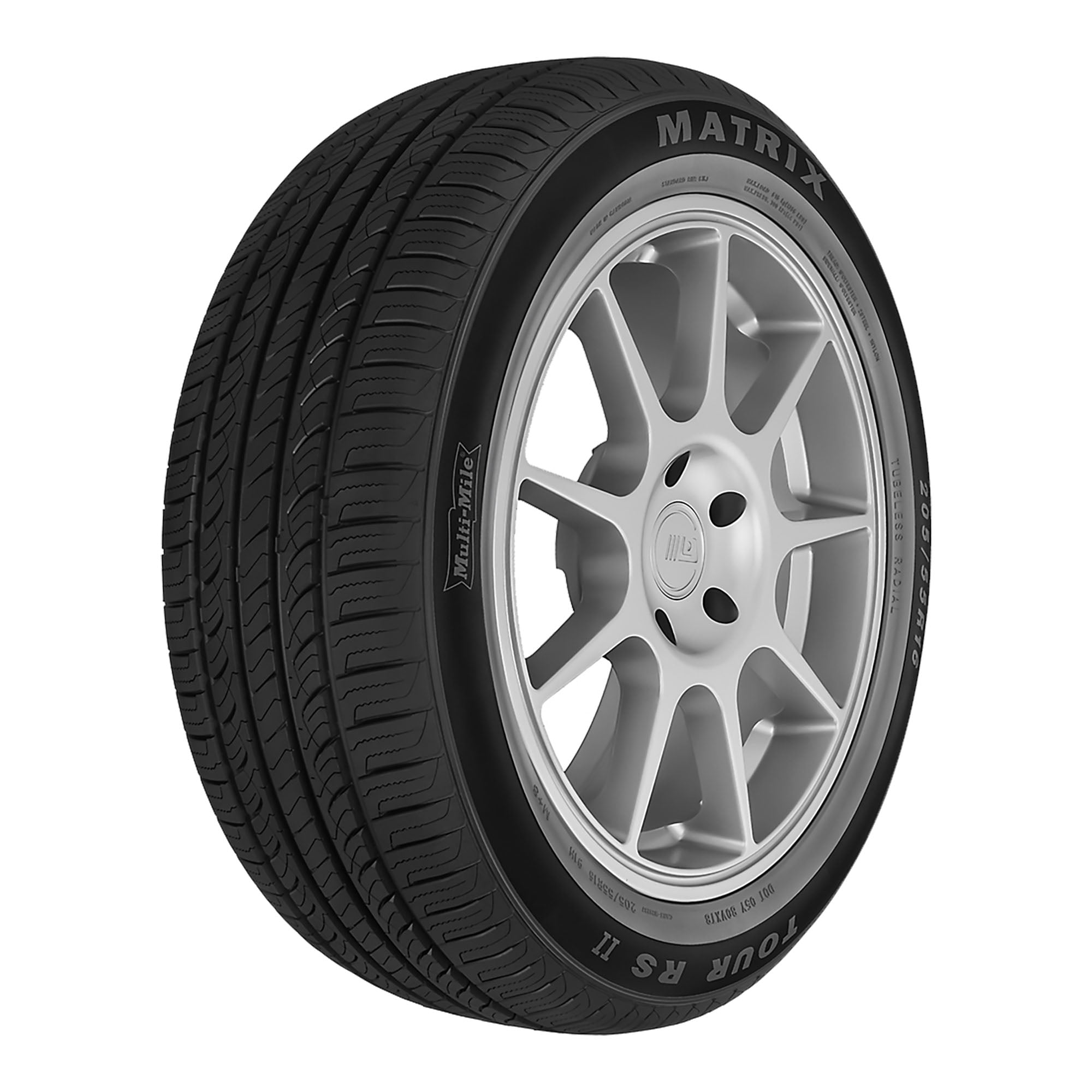 Multi-Mile Matrix Tour RS II All Season 185/55R15 82H Passenger Tire