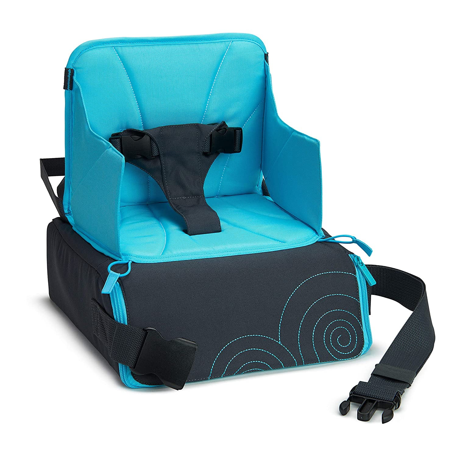 Munchkin® Brica® Go Boost™ Toddler Booster Seat, Blue/Gray, Unisex