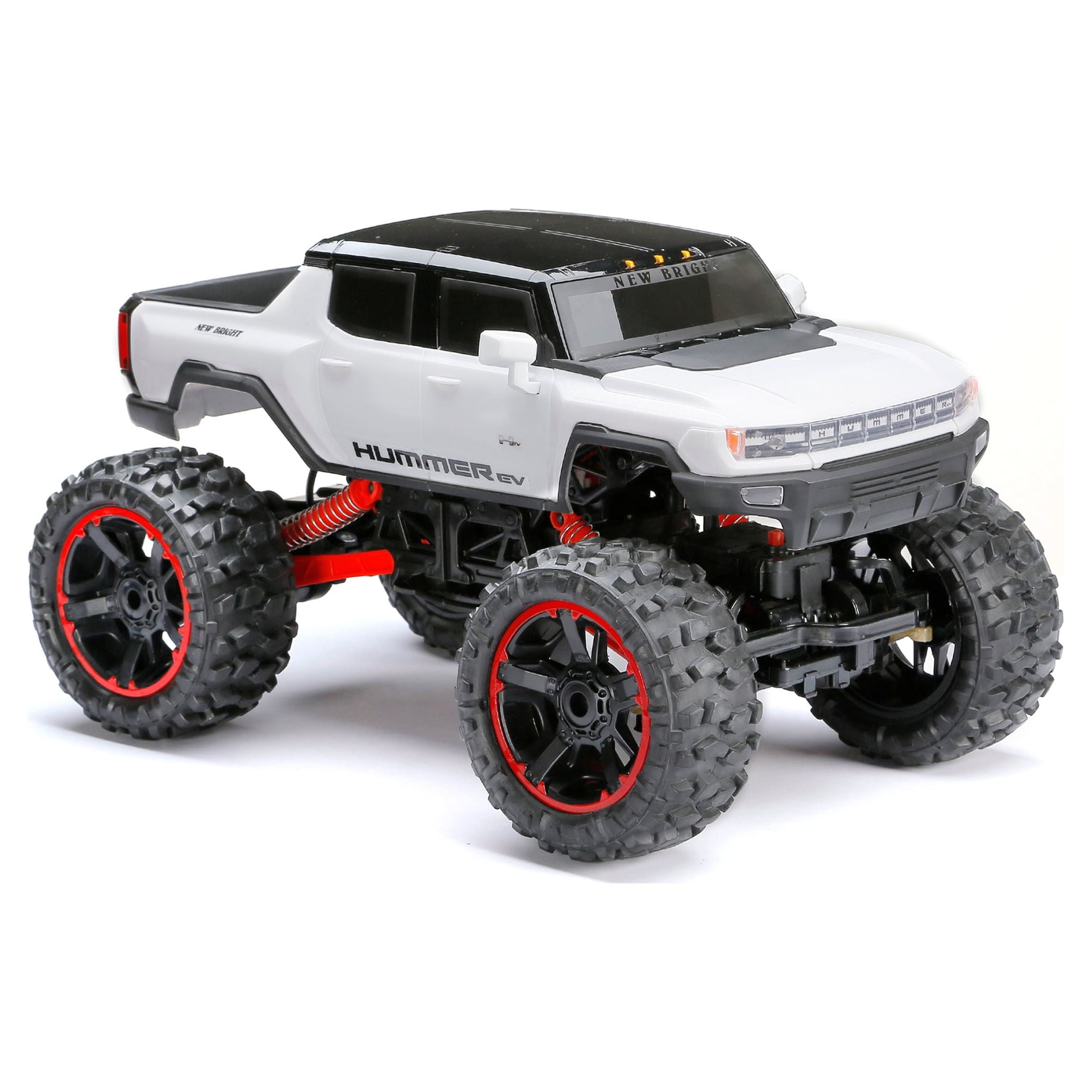 New Bright 1:10 Remote Control 4x4 White Hummer - Age Group 6 Years and up