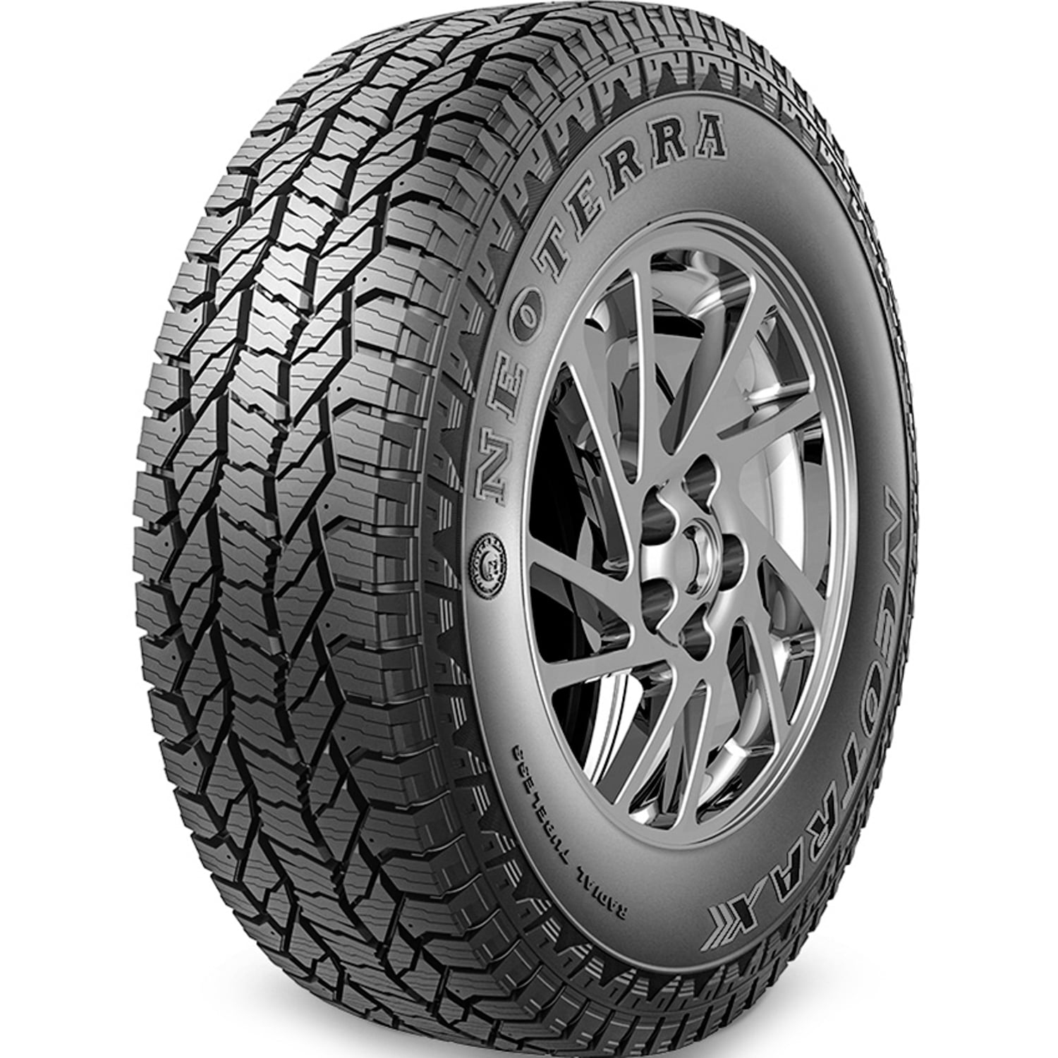 Neoterra Neotrax A/T LT 265/70R16 Load E 10 Ply AT All Terrain Tire Fits: 2006 Mitsubishi Raider DuroCross