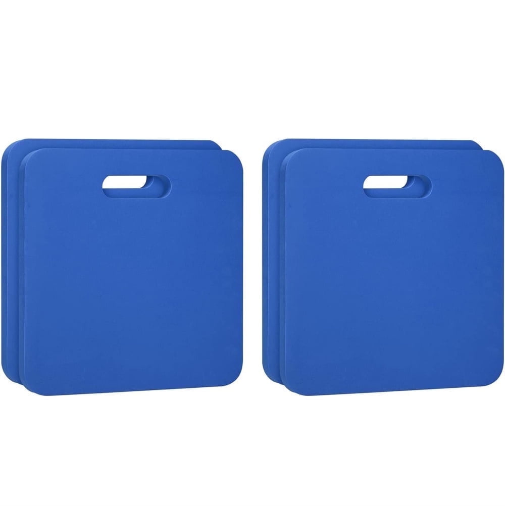 NOGIS Portable Stadium Bleacher Cushion Seat Pad 4 Pack Hard & Strong Stadium Seat Sturdy EVA Foam Cushion Outdoor Seating for Spectating Sport Camping