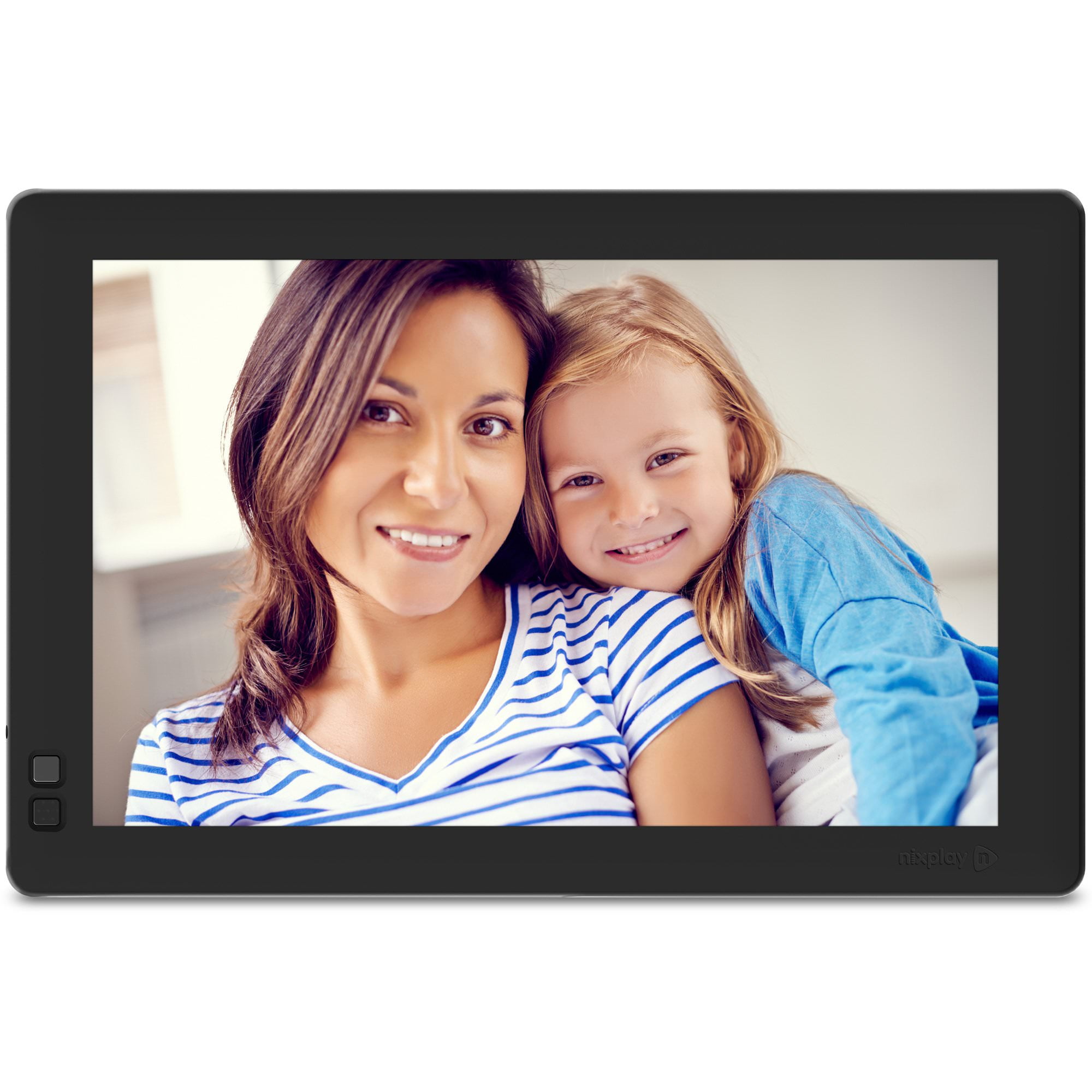 Nixplay Seed 10.1 Inch Digital WiFi Picture Frame W10B with Hu-Motion Sensor - Share Via Email or App