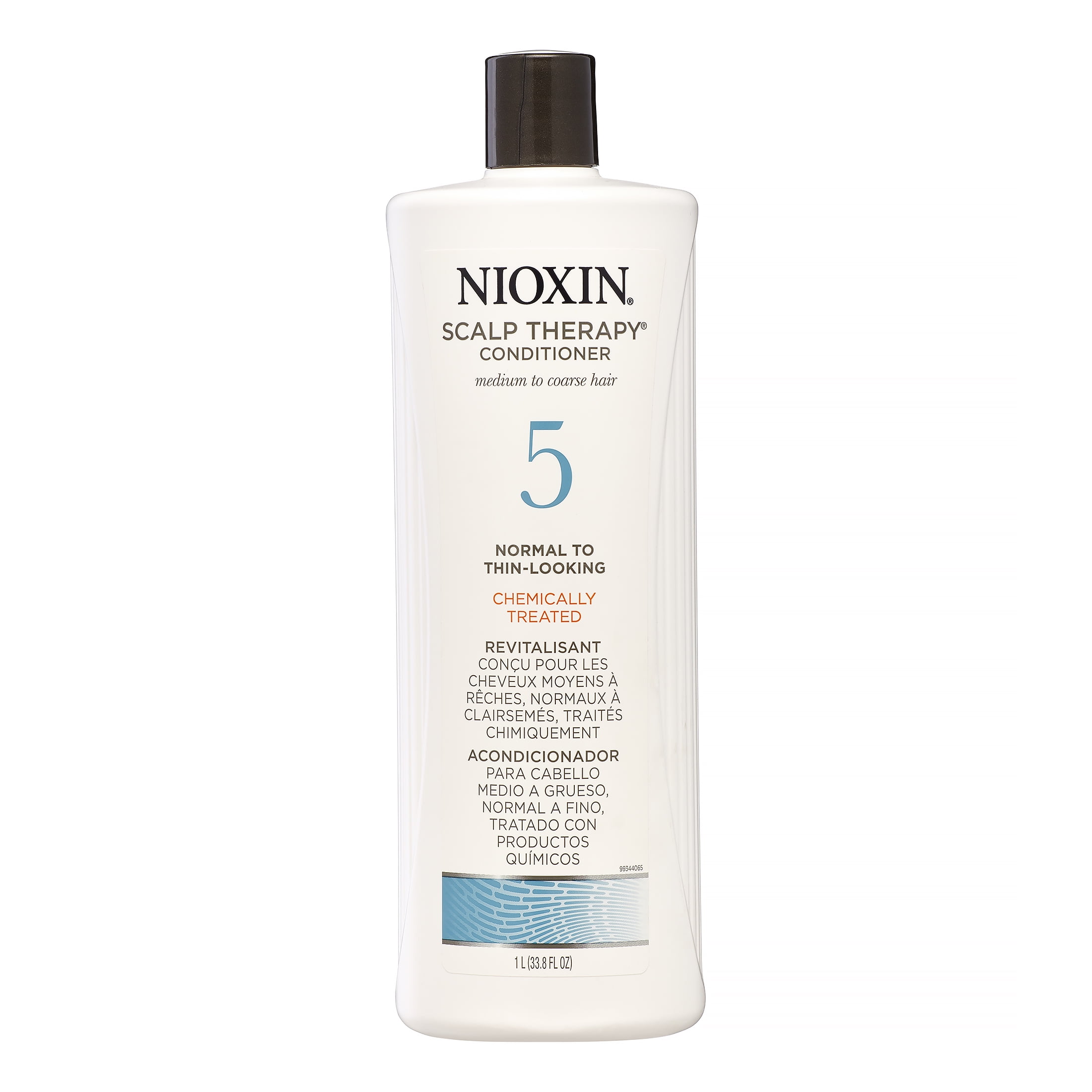 Nioxin System 5 Scalp Therapy Conditioner For Light thinning Chemically Treated hair, 33.8 oz