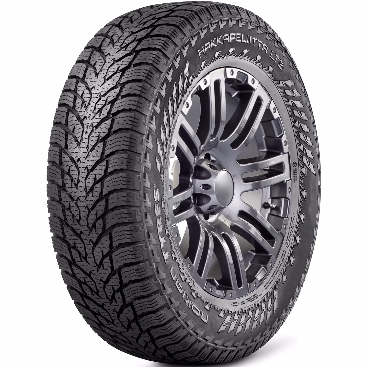 Nokian Hakkapeliitta LT3 LT 245/75R16 Load E (10 Ply) Winter Snow Tire Fits: 2000-04 Ford F-150 Lariat, 1994-2002 Dodge Ram 2500 Base