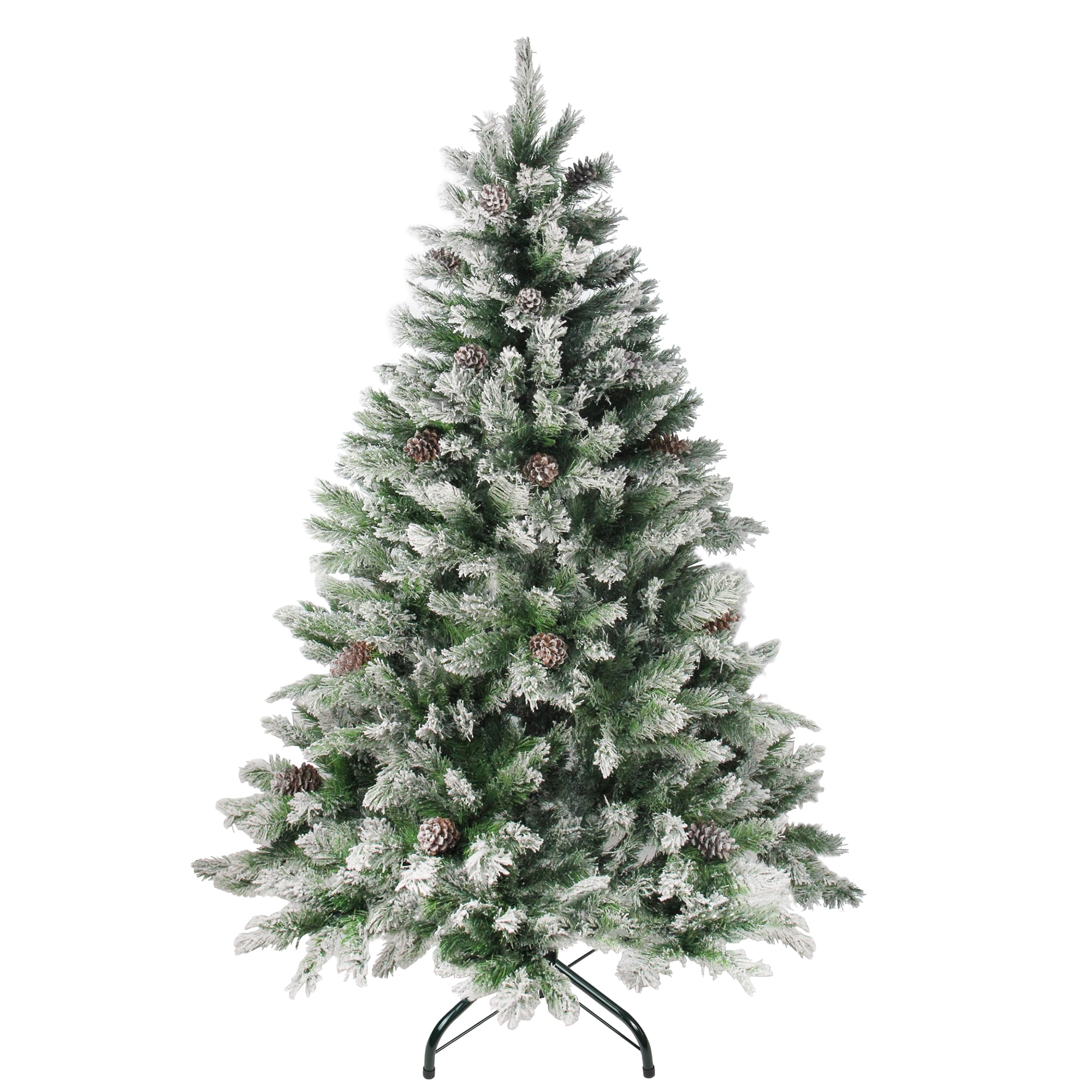 Northlight Medium Flocked Angel Pine Artificial Christmas Tree - 6' - Unlit