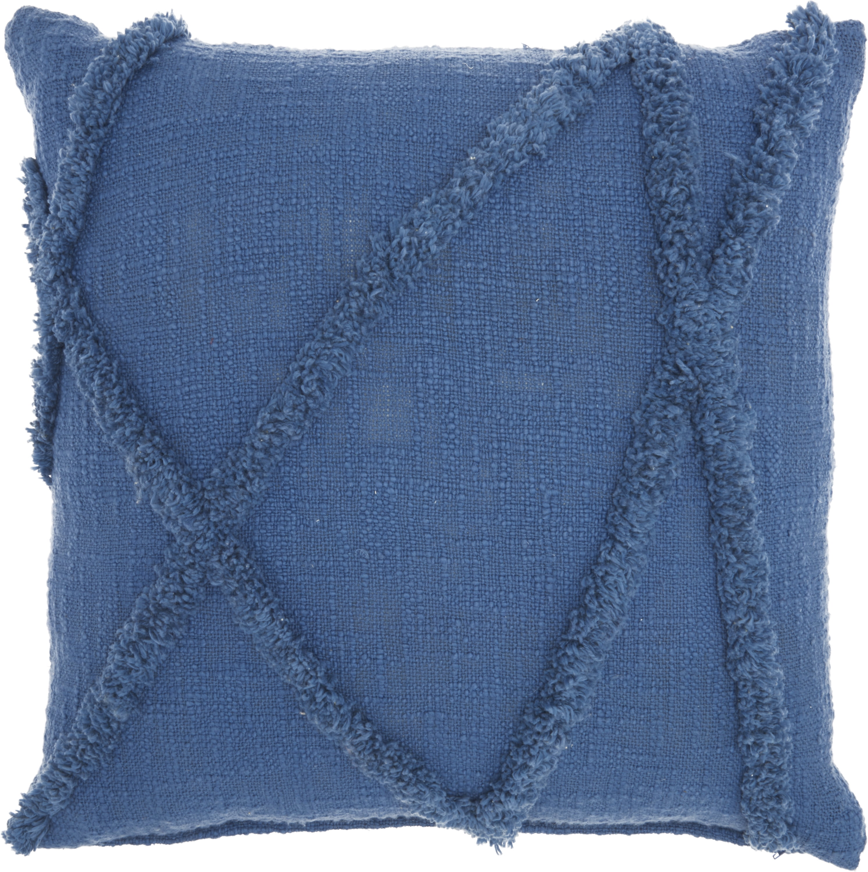 Nourison Life Styles Abstract Blue Decorative Throw Pillow , 18" x 18"