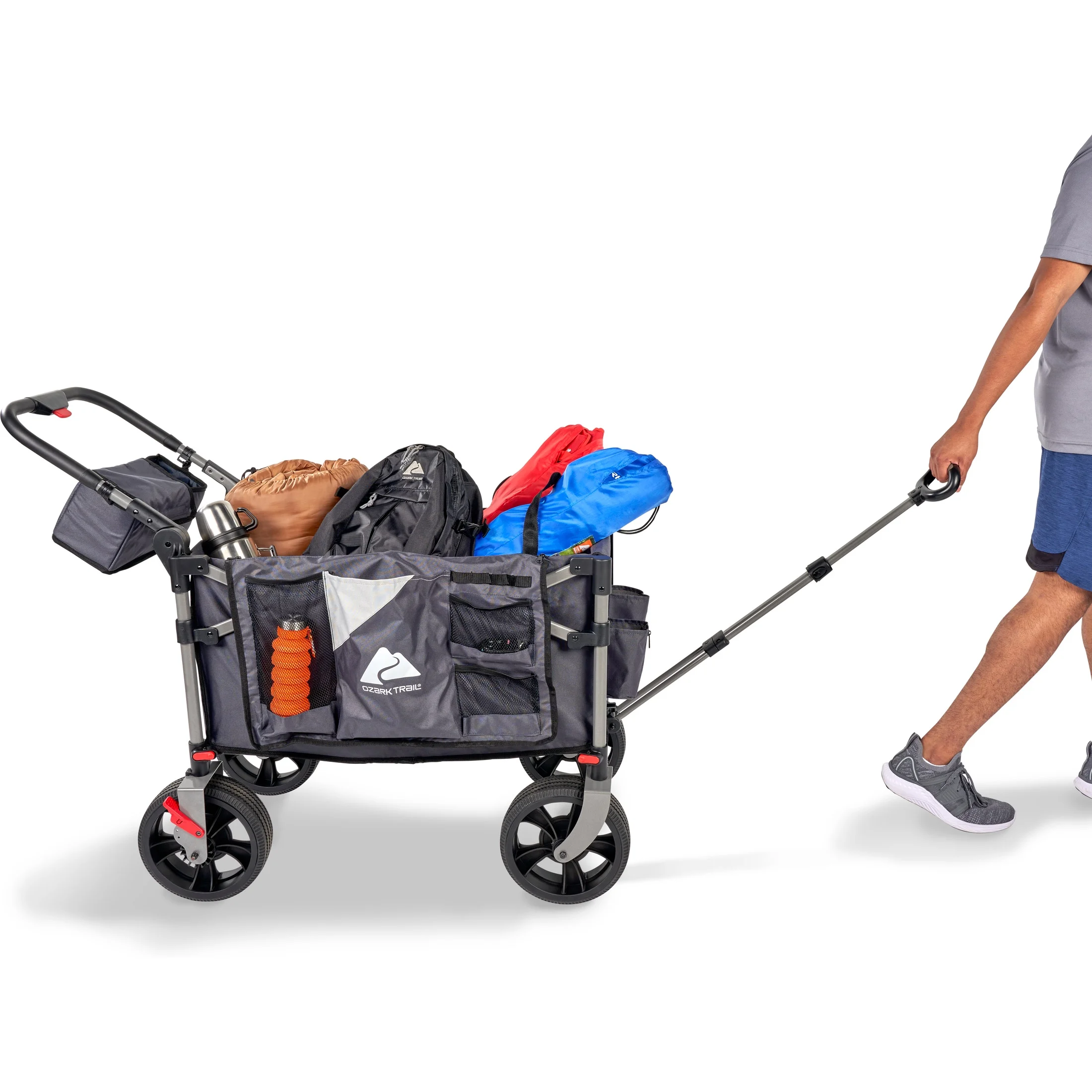 Ozark Trail All-Terrain Foldable Push Pull Wagon