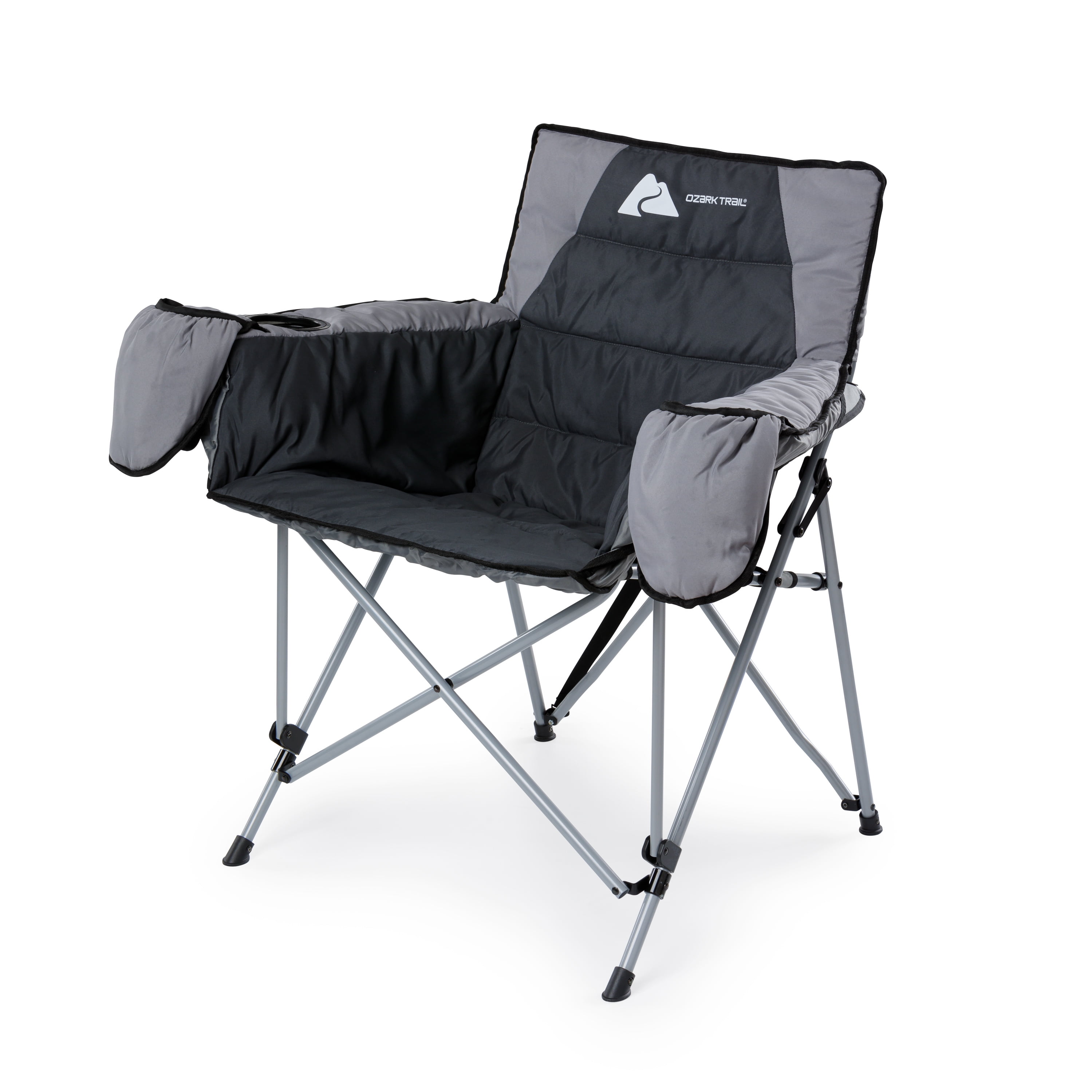 Ozark Trail Tension Chair with All Season Cover - Adult / GRAY / Camp / Sideline