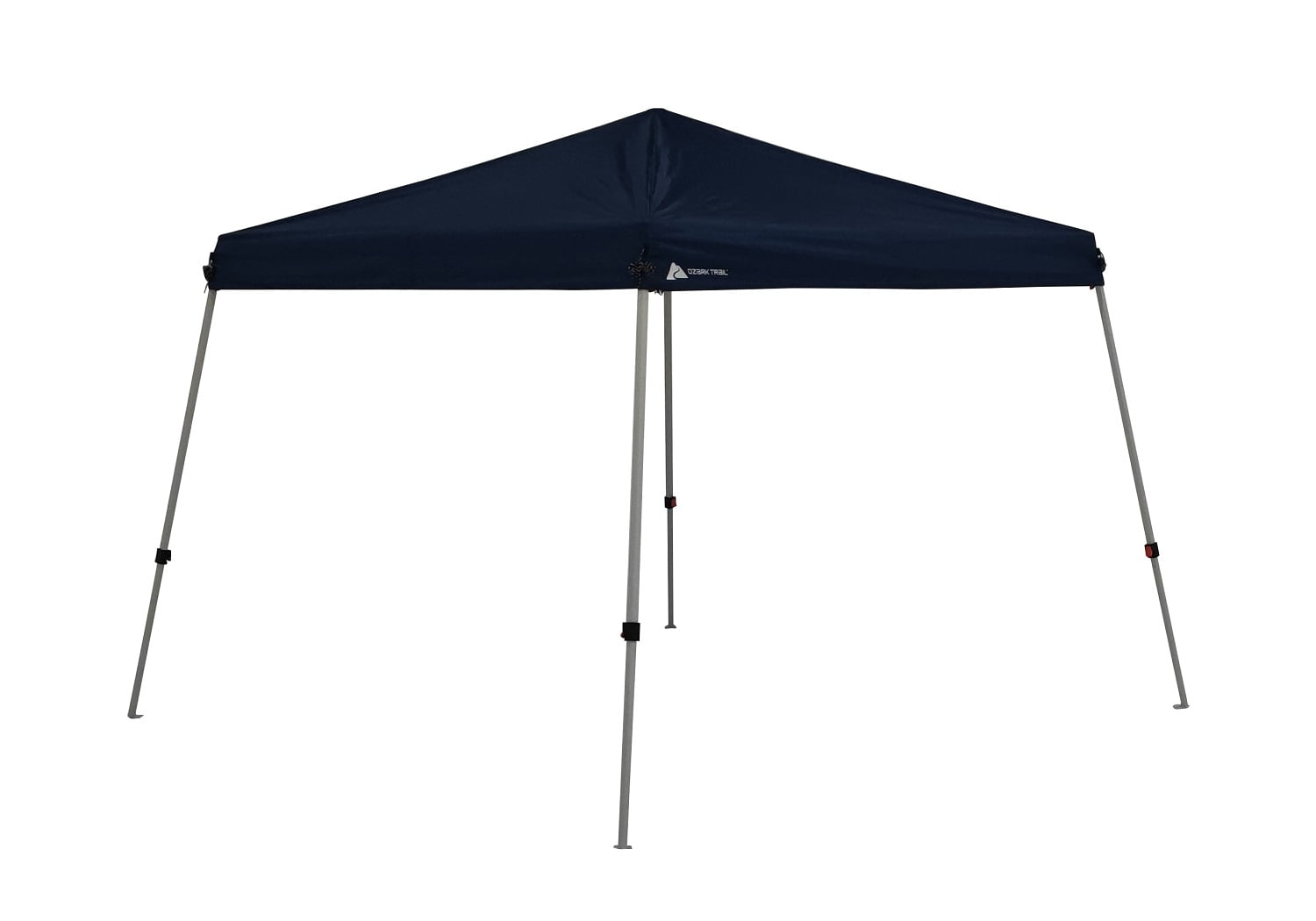 Ozark Trail 10' x 10' Instant Slant Leg Canopy, Outdoor Shading Shelter, Michigan Navy