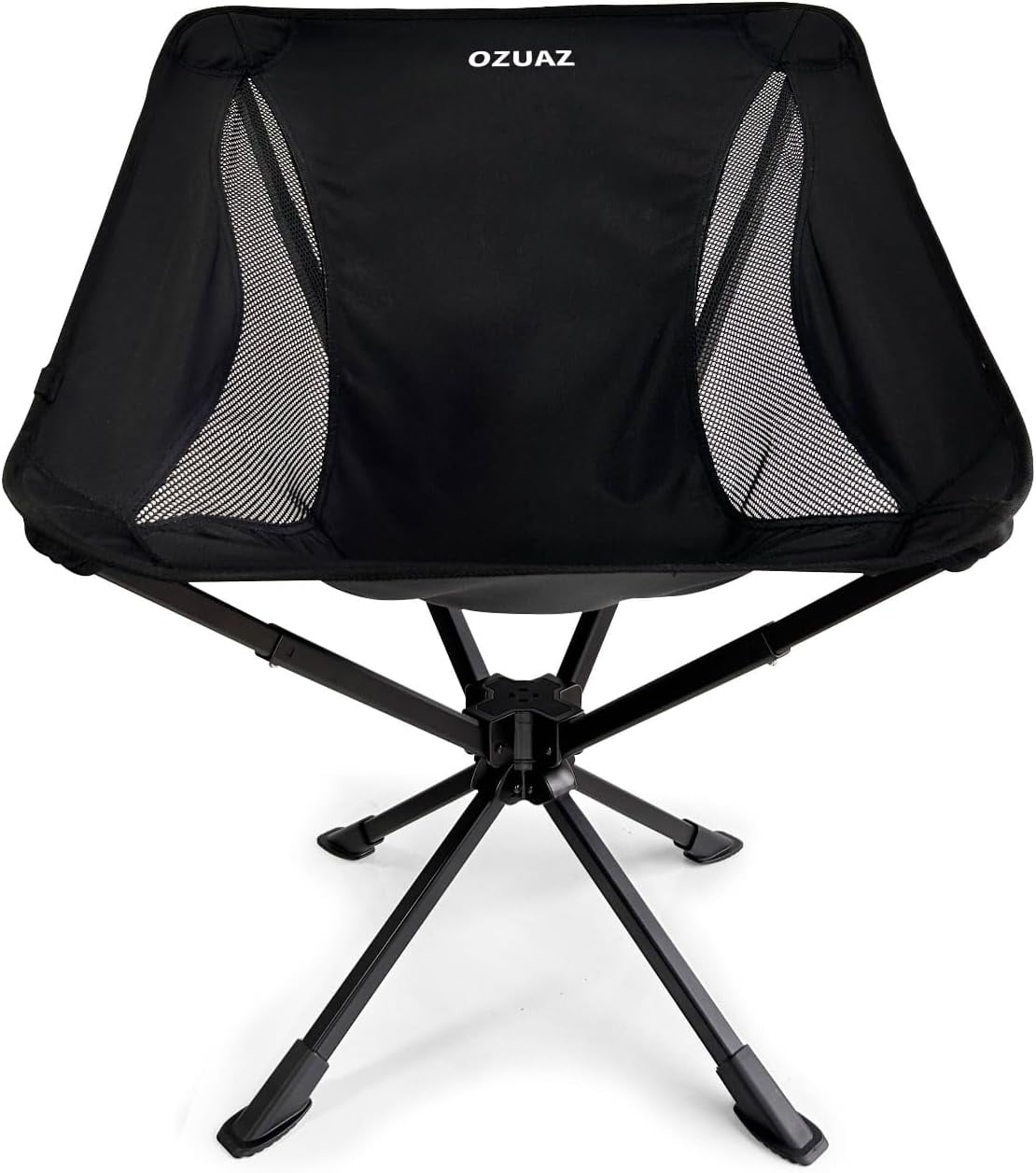 Ozuaz Portable Folding Camp Chair, Black