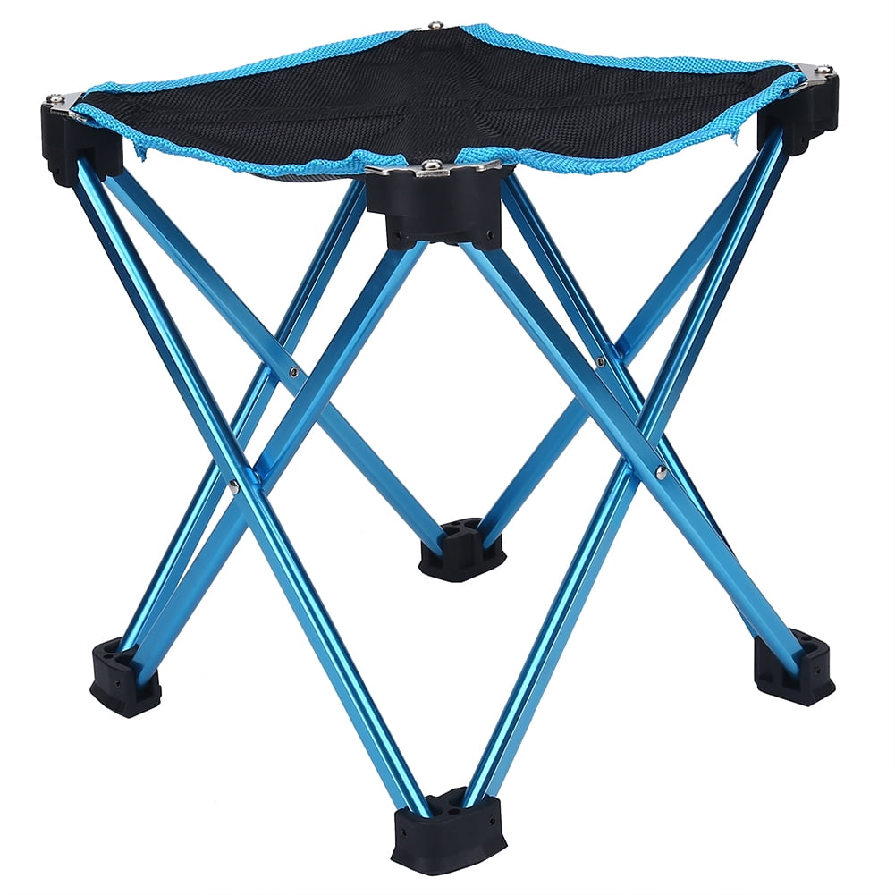 OTVIAP Portable Folding Stool Aluminum Alloy Fishing Chair Outdoor Camping Seat, Aluminum Alloy Folding Stool, Mini Portable Chair