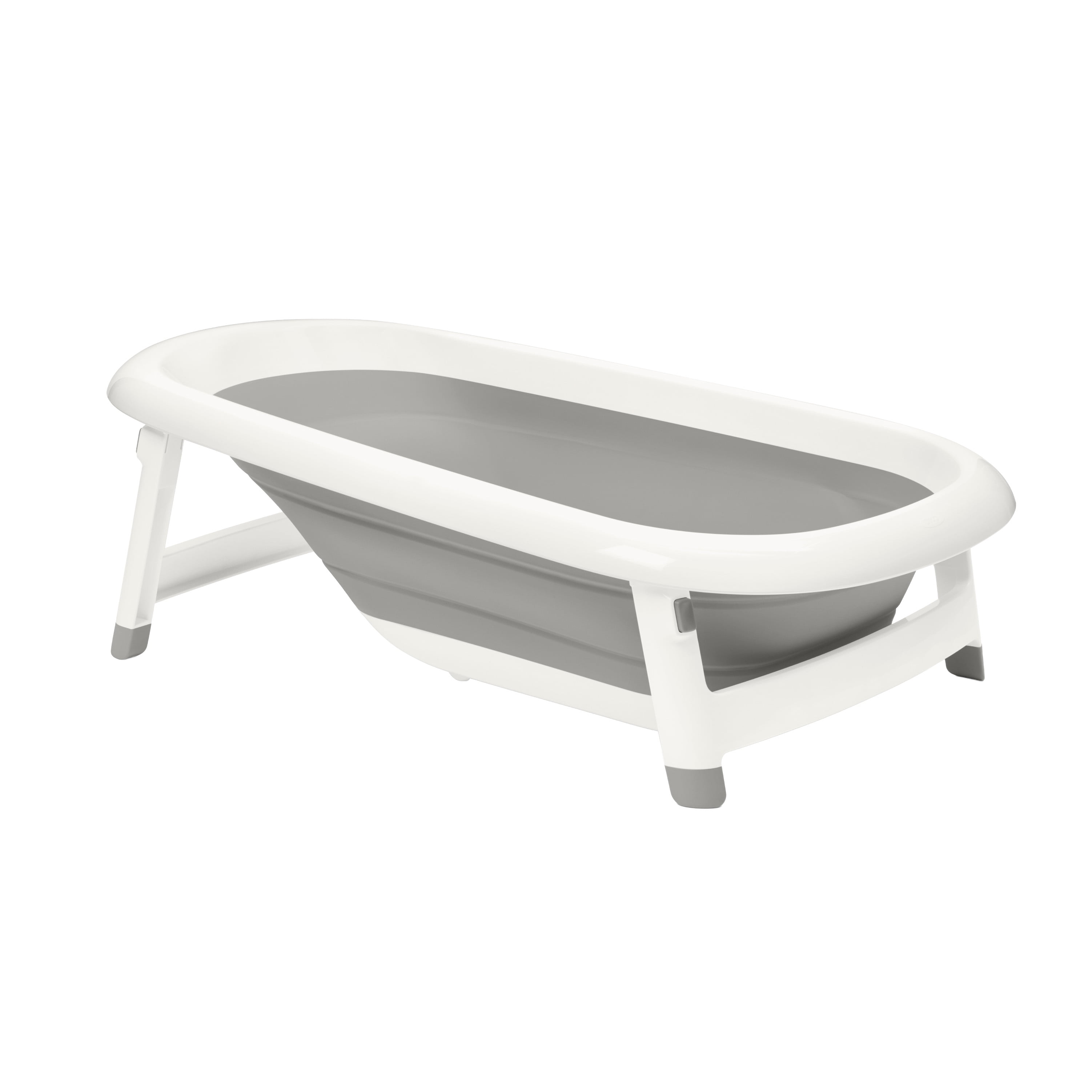 OXO Tot Convertible Sink-to-Tub Infant Bath, Gray, BPA-Free Plastic