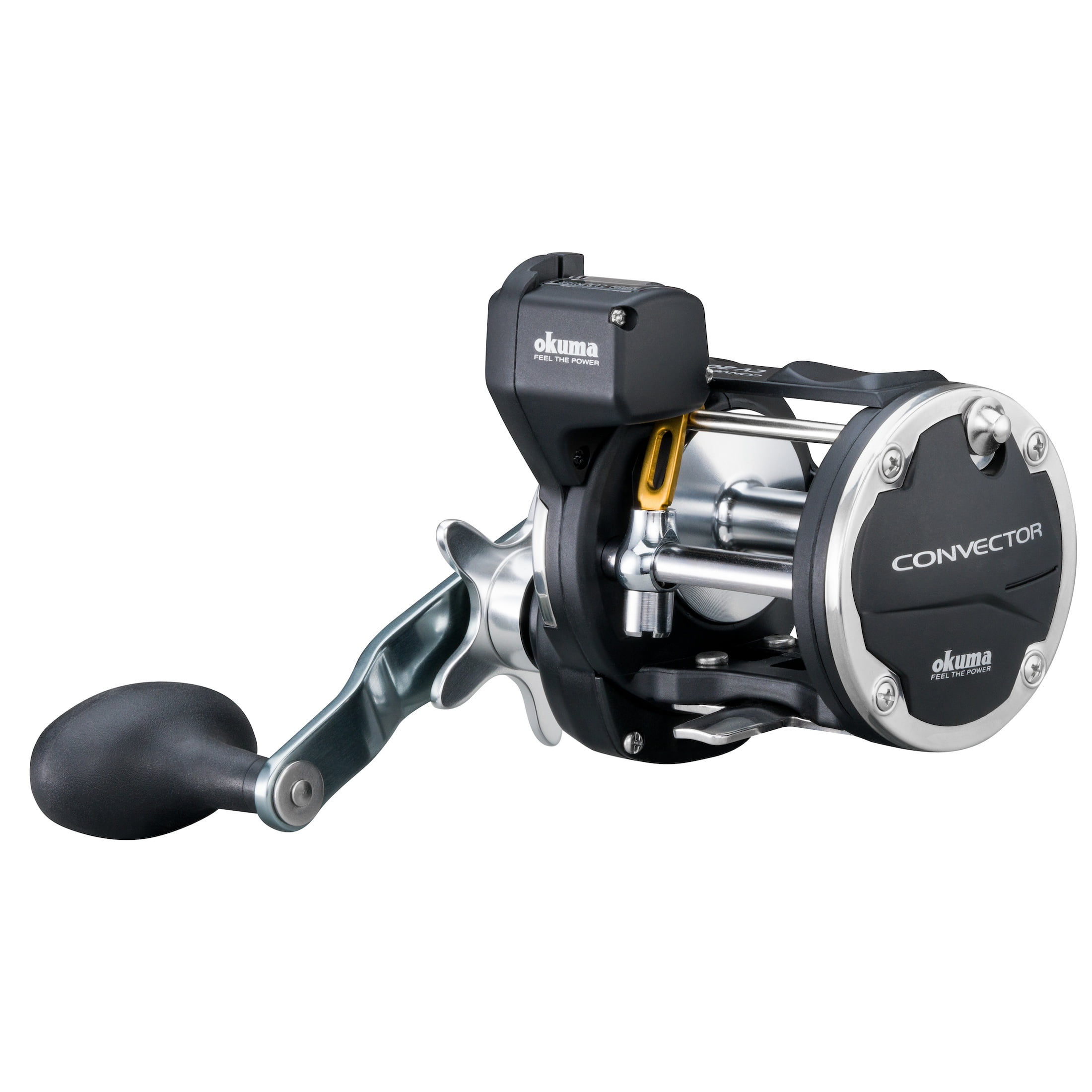 Okuma Fishing Tackle Convector Linecounter Reel, 5.1 1, 2BB+1RB, 16.5oz