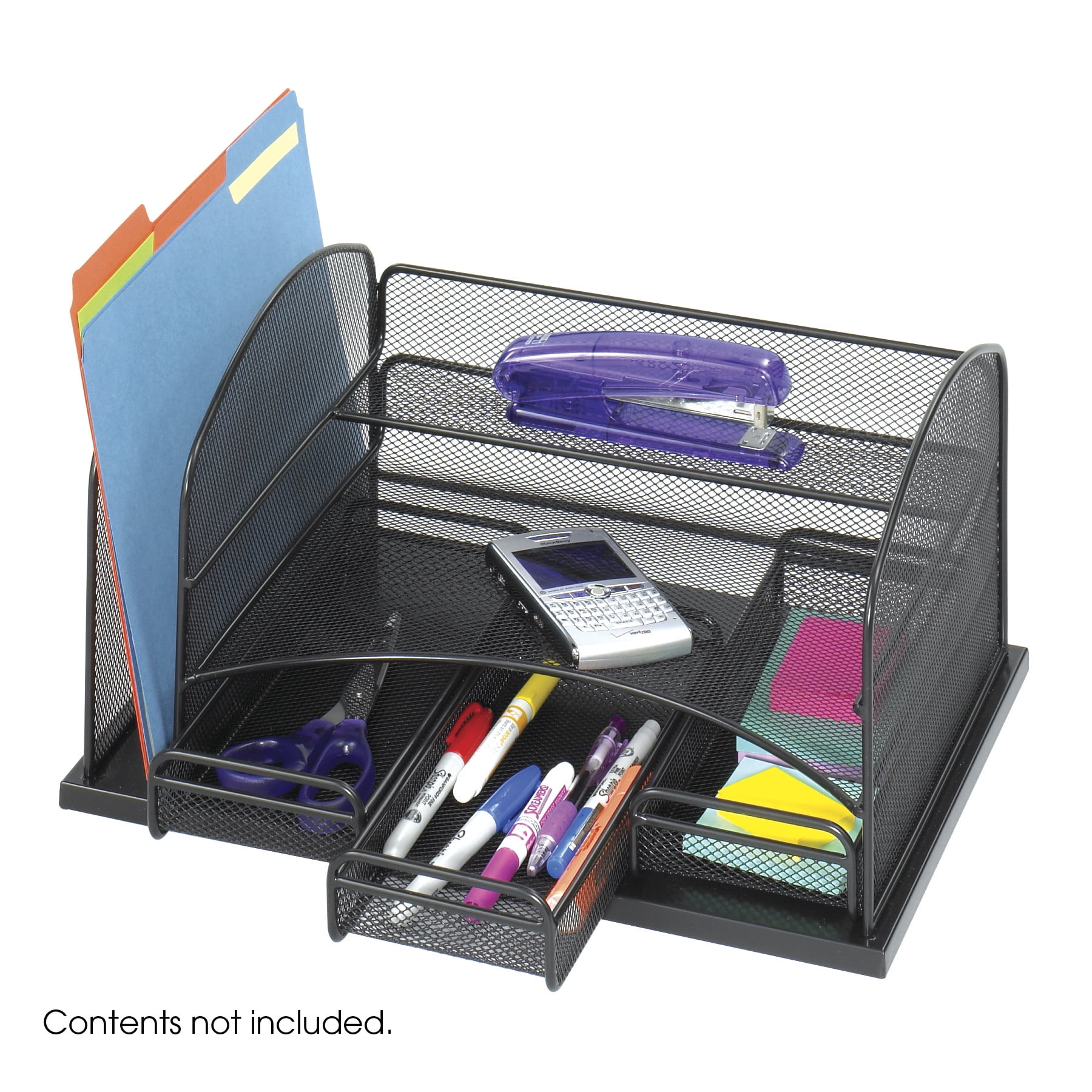 Onyx™ Organizer With 3Drawers, Black
