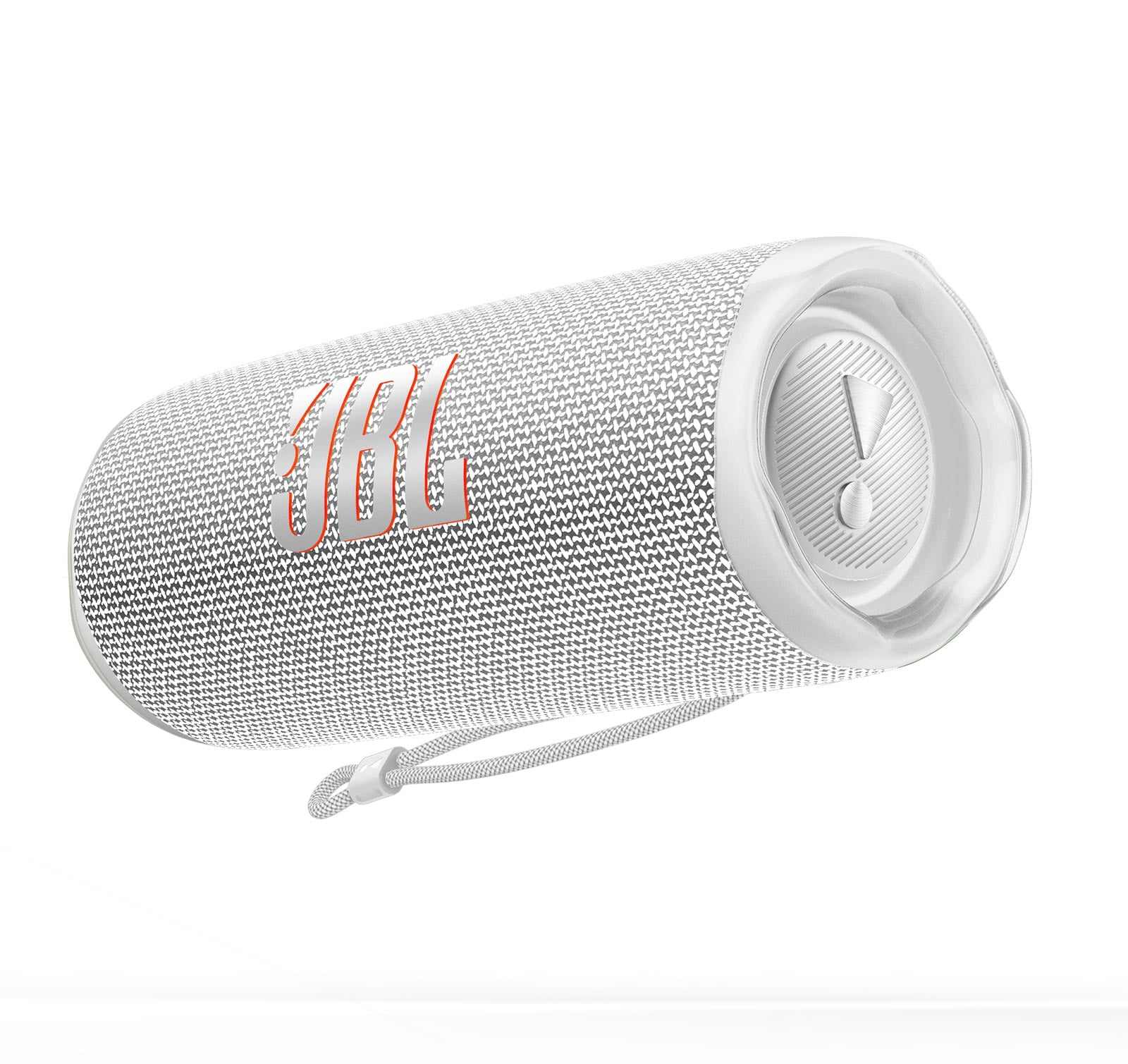 Open Box JBL Flip 6 White Portable Bluetooth Speaker