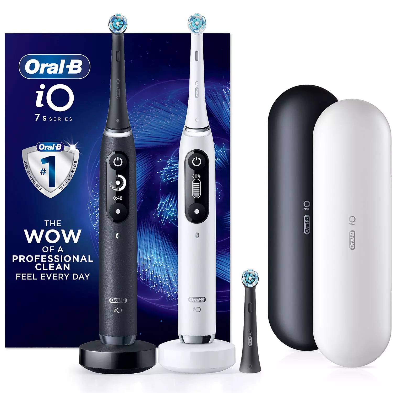 Oral-B iO Series 7s Electric Toothbrush Twin Pack