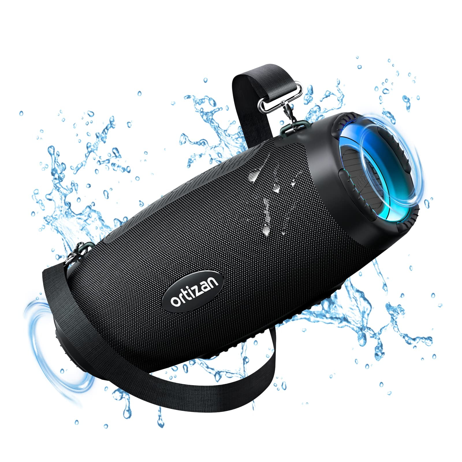 Ortizan M8 100W Powerful Loud Sound Bluetooth Speaker with Monstrous Bass, Portable Party Speaker for Outdoor