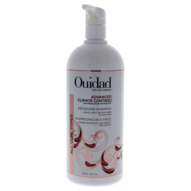 Ouidad Advanced Climate Control Defrizzing Shampoo - 33.8 fl oz, Curl Defining Hair Shampoo