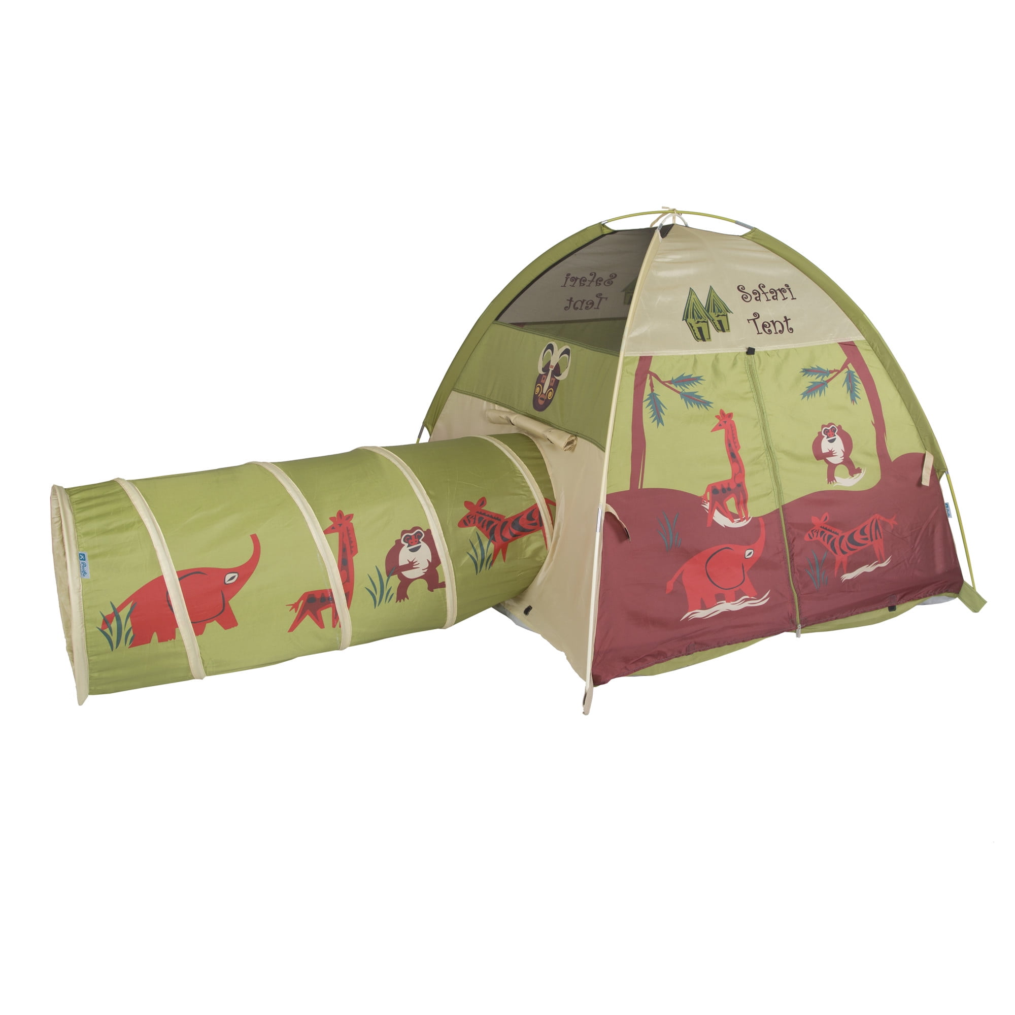 Pacific Play Tents Jungle Safari Tent and Tunnel Combo, Child