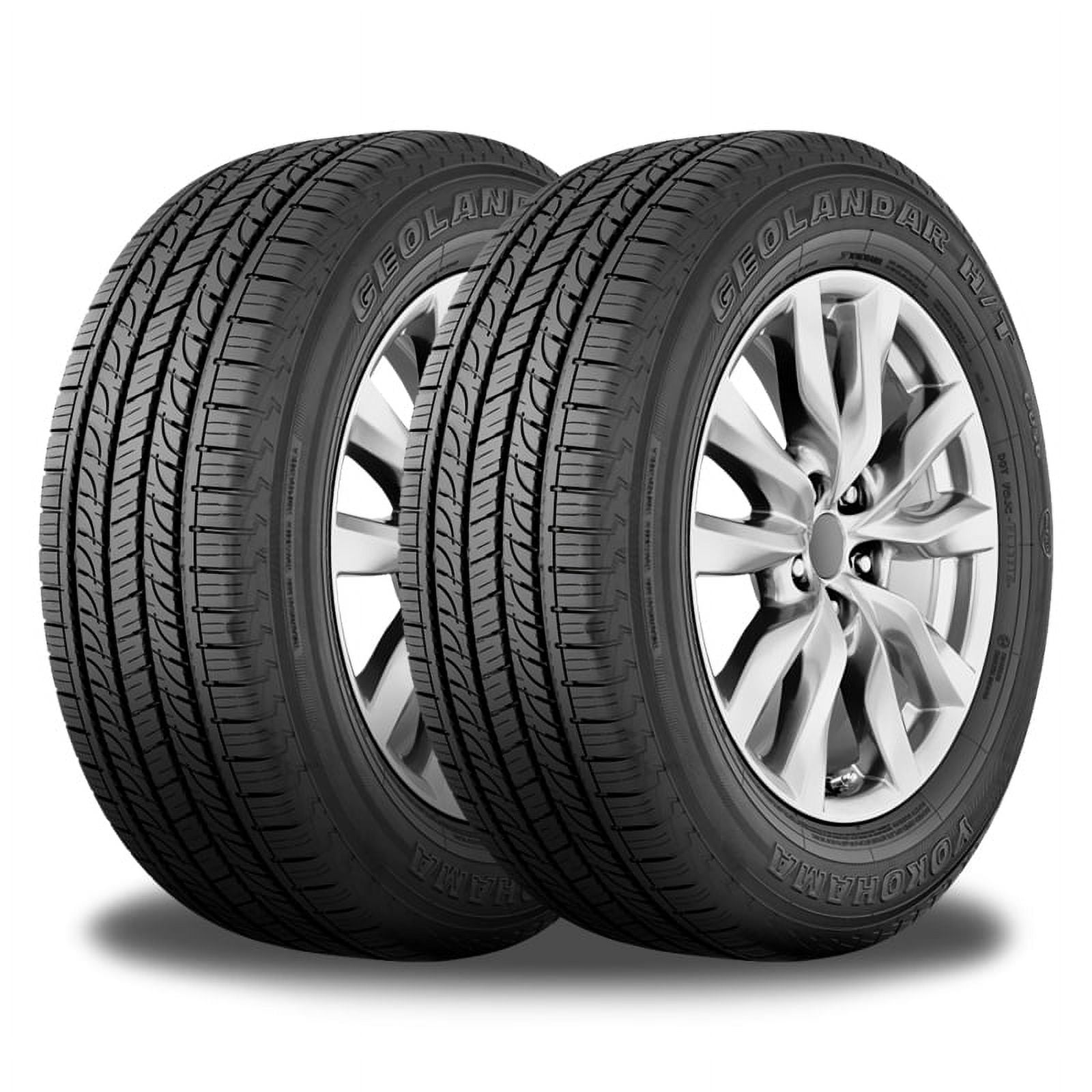 Pair of 2 Yokohama Geolandar H/T G056 265/65R18 112T Tires 110105620 / 265/65/18 / 2656518 Fits: 2016-18 Chevrolet Silverado 1500 LTZ, 2014 Chevrolet Silverado 1500 LTZ