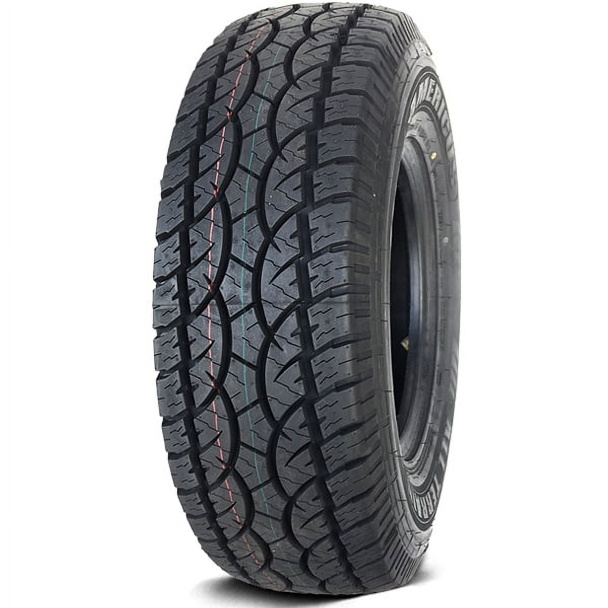 Pair of 2 Americus Ranger AT LT265/75R16 123/120S E/10 All Terrain All-Season Truck Tire AMD0433 / 265/75/16 / 2657516 Fits: 1996-99 Chevrolet Tahoe Base, 2000-02 Dodge Ram 2500 Base