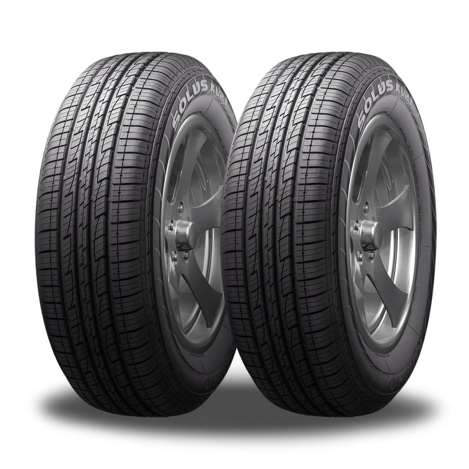 Pair of 2 Kumho Eco Solus KL21 225/65R17 102H All Season SUV CUV Tires 60k Mile Warranty 2159273 / 225/65/17 / 2256517 Fits: 2018-23 Chevrolet Equinox LT, 2015-17 Subaru Outback 3.6R Touring