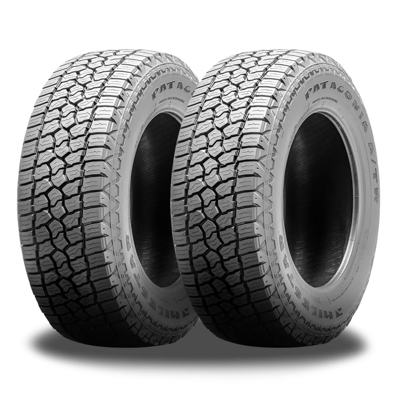Pair of 2 Milestar Patagonia A/T R 275/70R18 10PR Rugged All Terrain All-Season Tires 22797006 / 275/70/18 / 2757018 Fits: 2019-23 Ram 1500 Rebel, 2020-23 GMC Sierra 2500 HD AT4