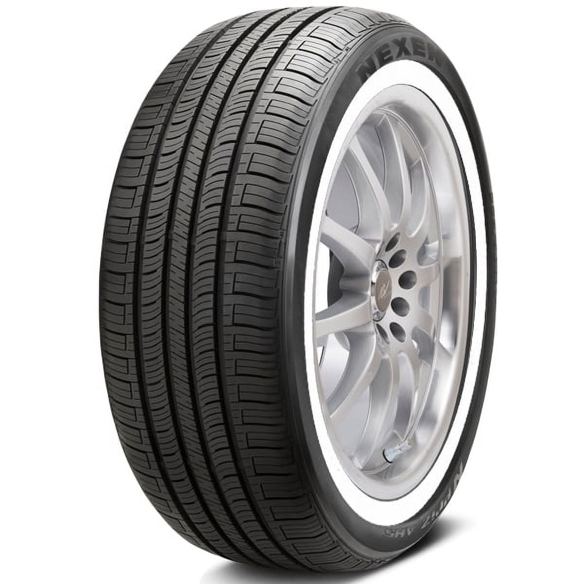 Pair of 2 Nexen N'Priz AH5 235/75R15 109S White Wall All Season Performance 50k Mi Tires 15408NXK / 235/75/15 / 2357515 Fits: 1995-99 Chevrolet Tahoe LT, 1999 Chevrolet Silverado 1500 Base