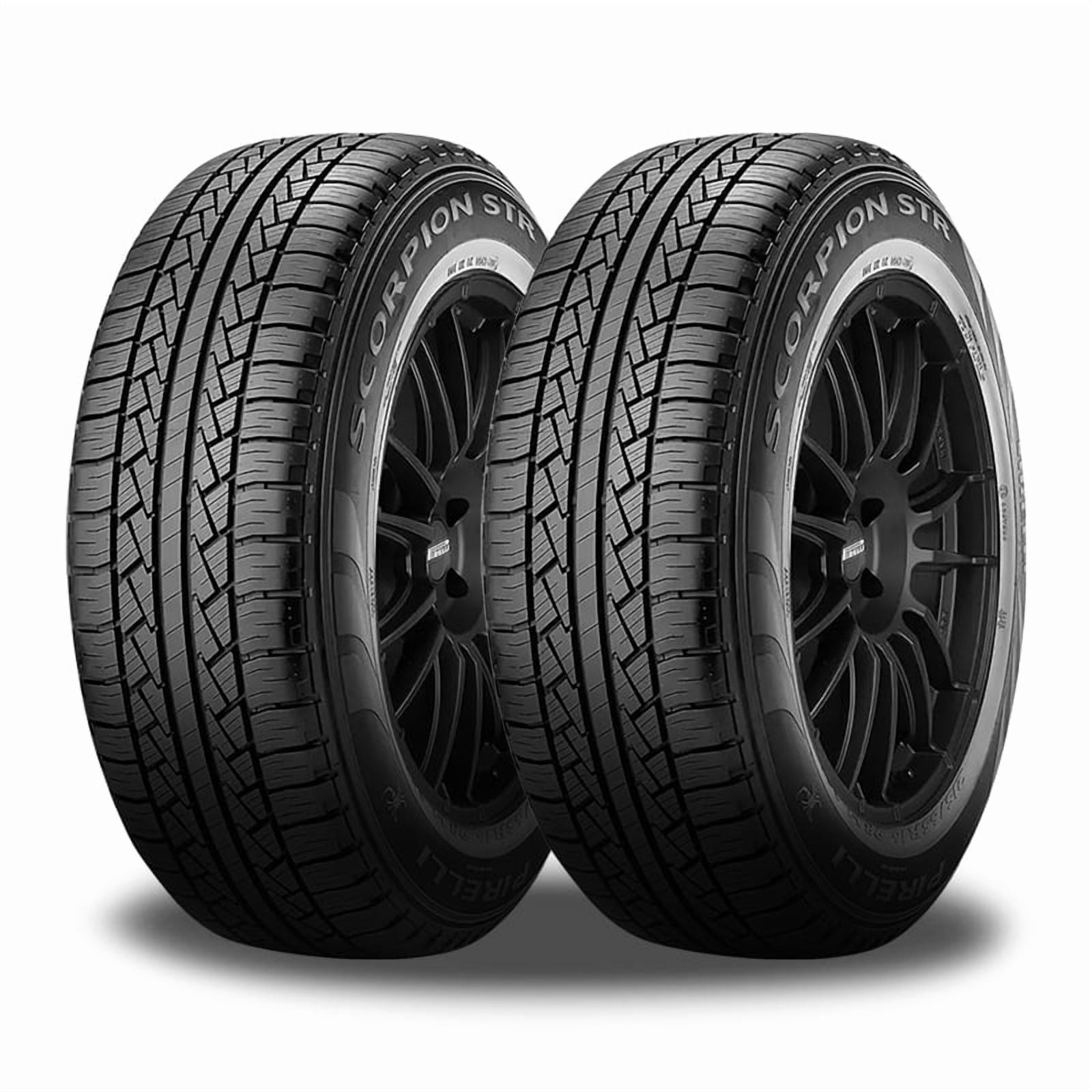 Pair of 2 Pirelli Scorpion STR P275/55R20 111H Tires 65000 Mile Warranty For Truck SUV P1555300 / 275/55/20 / 2755520 Fits: 2007-08 Toyota Tundra Limited, 2021 Toyota Tundra TRD Sport Premium