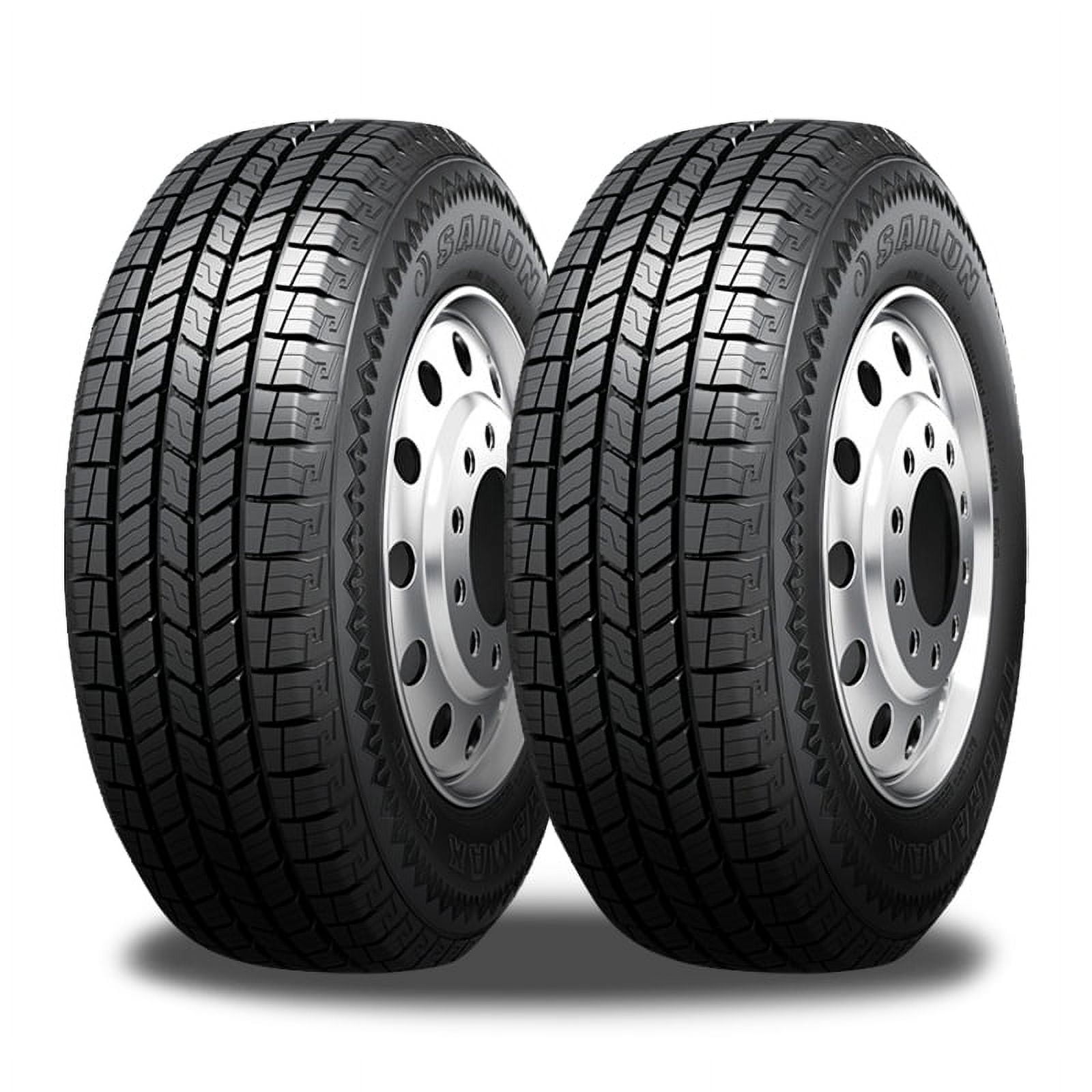 Pair of 2 Sailun TerraMax HLT 235/65R17 104T OWL All Season Highway Sport Truck SUV Tire 5542805 / 235/65/17 / 2356517 Fits: 2017-18 Honda CR-V EX, 2019 Honda CR-V LX