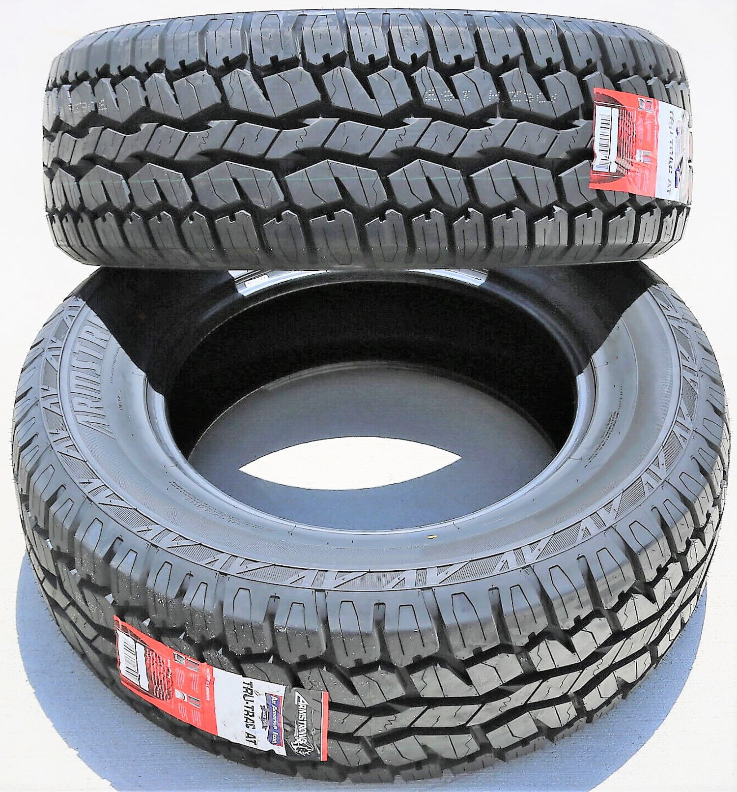 Pair of 2 Armstrong Tru-Trac AT 275/55R20 117T XL a/t All Terrain Tires
