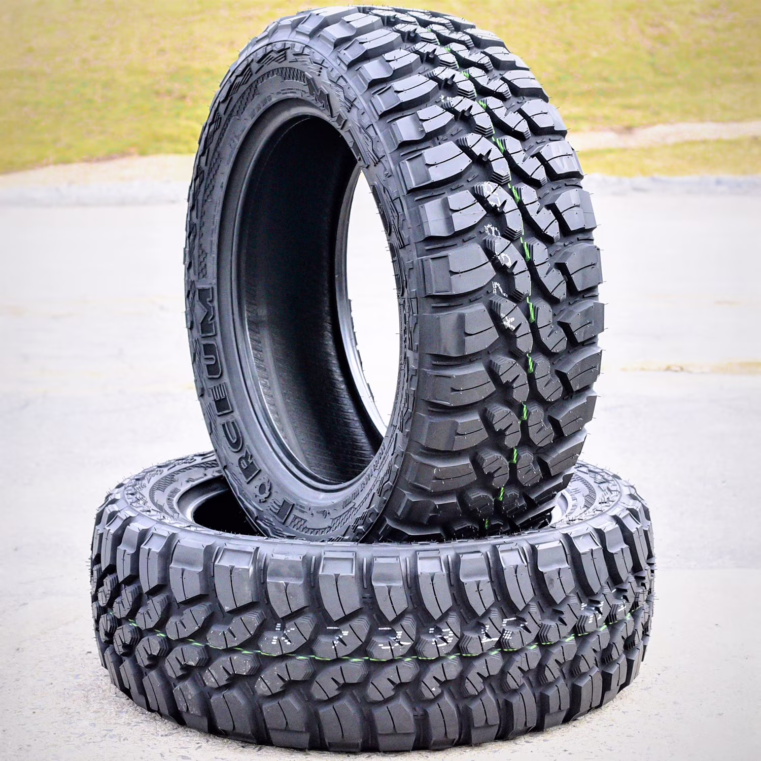 Pair of 2 Forceum M/T 08 Plus 235/75R15 104/101Q C 6 Ply mud Light Truck Tires
