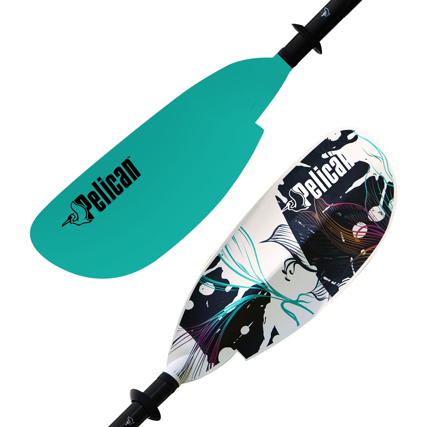Pelican - Symbiosa Adjustable Kayak Paddle 90.5"-94.4"