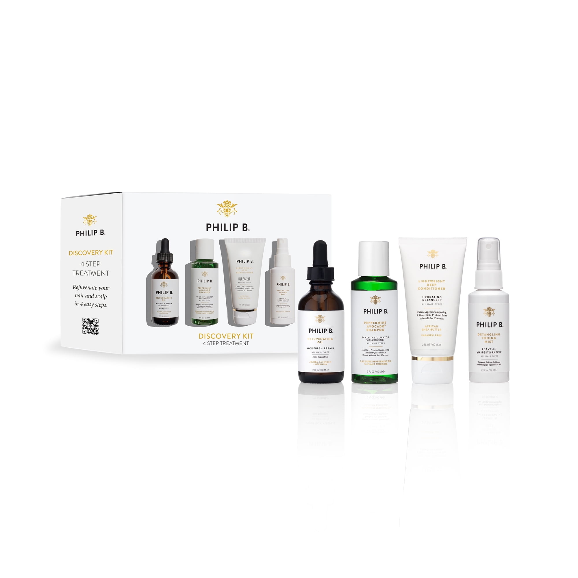 Philip B Four Step Hair + Scalp Set