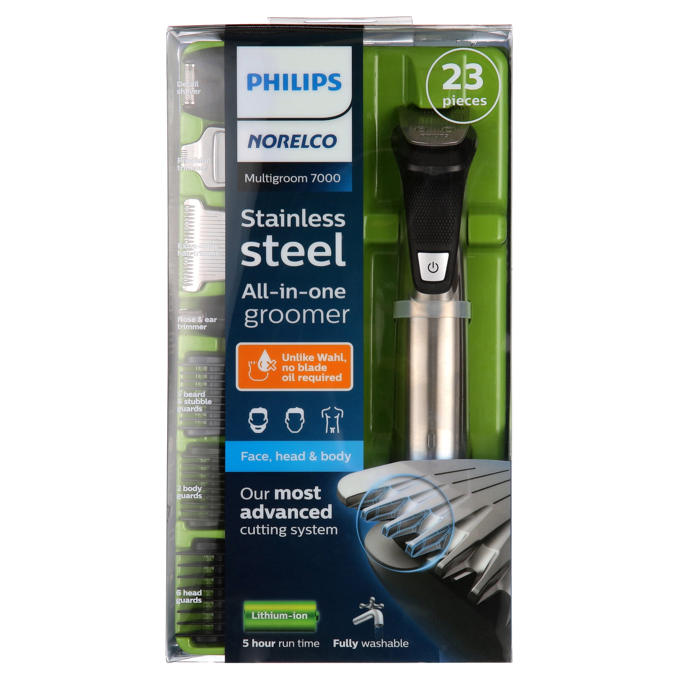 Philips Multigroom 7000 - All-In-One Face, Head & Body Trimmer [Personal Care]