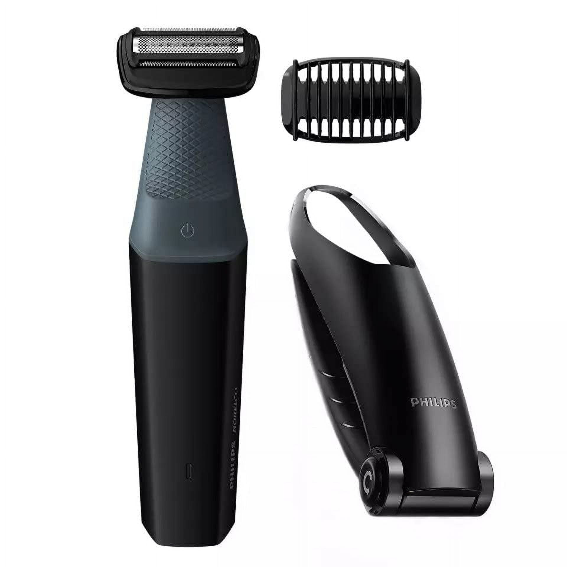 Philips Norelco Series 3000 Electric Shaver for Men Grooming with Back Hair Piece