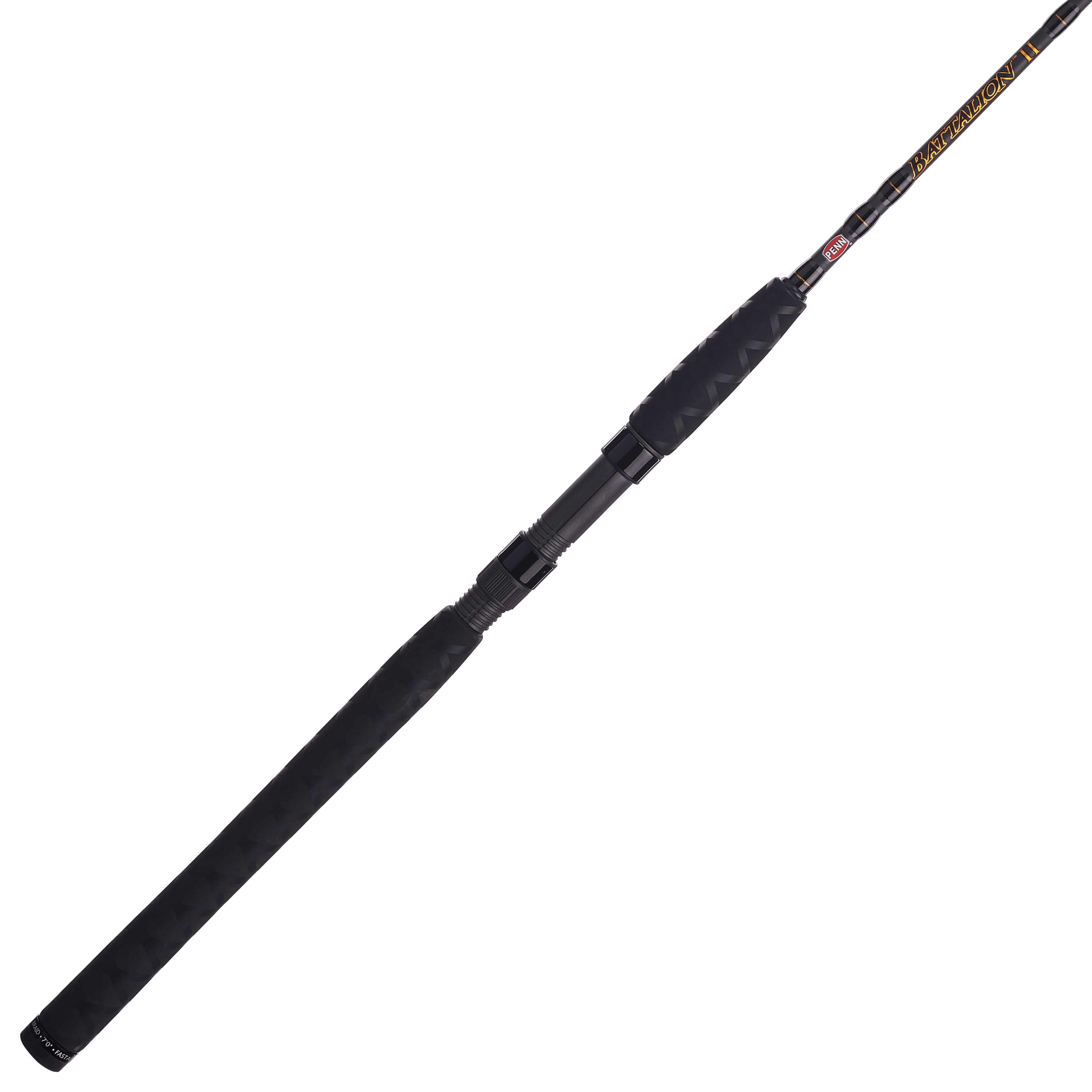 PENN Battalion™ II Inshore Spinning Rod, 7'6" Medium Heavy Fishing Rod
