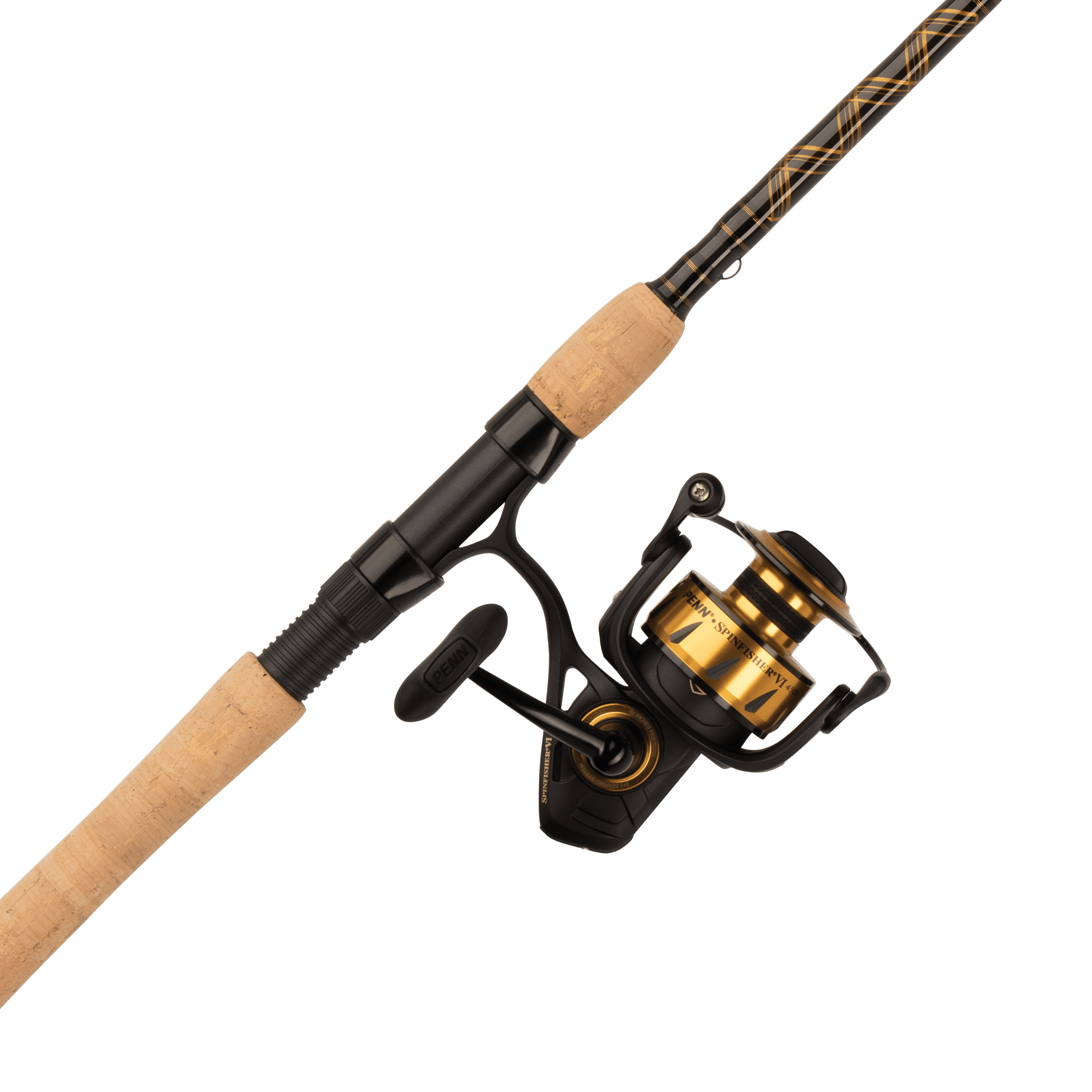 PENN Spinfisher VI Fishing Rod and Reel Spinning Combo, 7' 1PC M, 4500