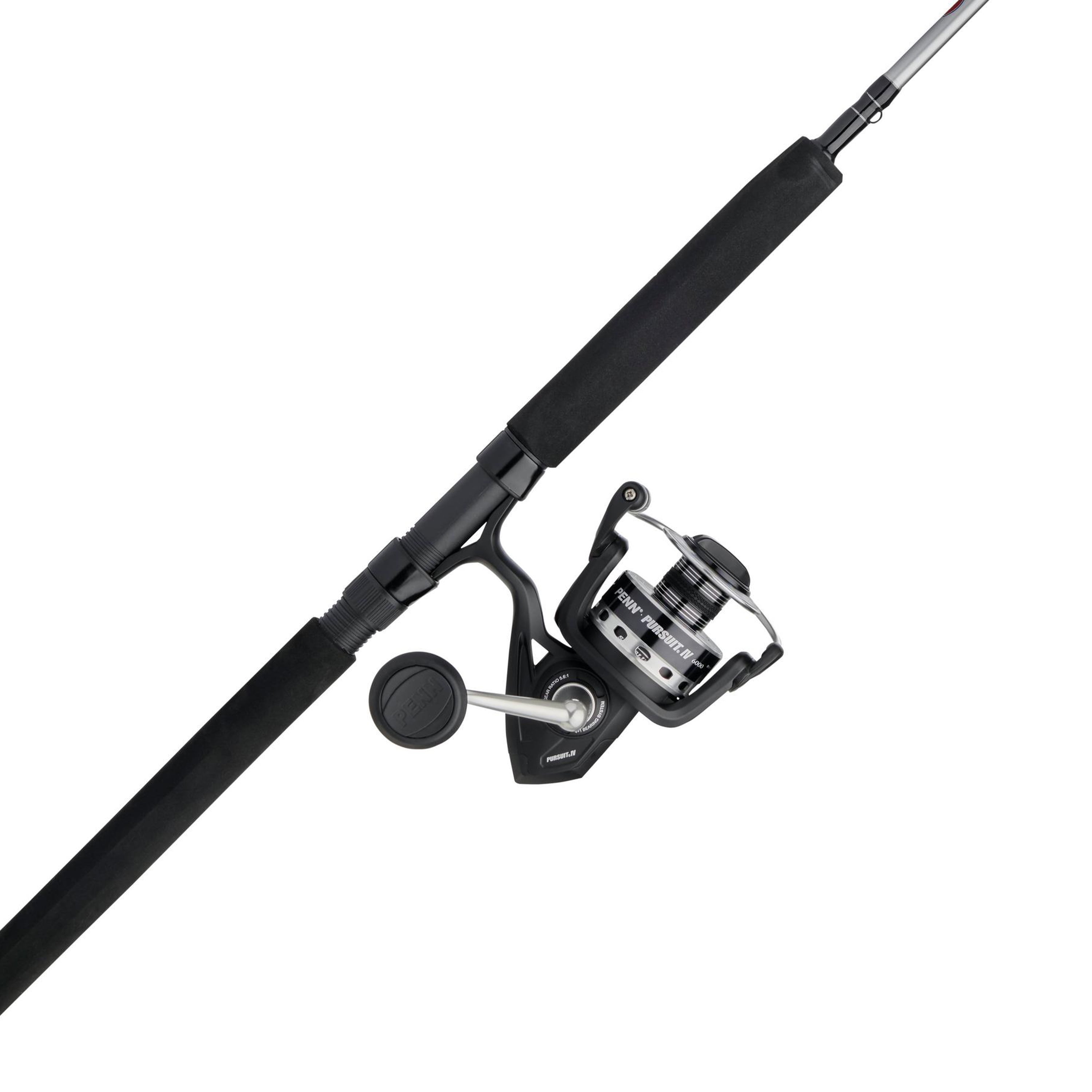 PENN Pursuit® IV Combo, 6'6" Medium Heavy Fishing Rod, 6000 Size Reel
