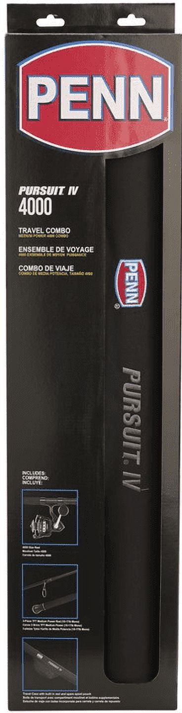 PENN Pursuit® IV Travel Combo, 7' Medium Fishing Rod, 4000 Size Reel