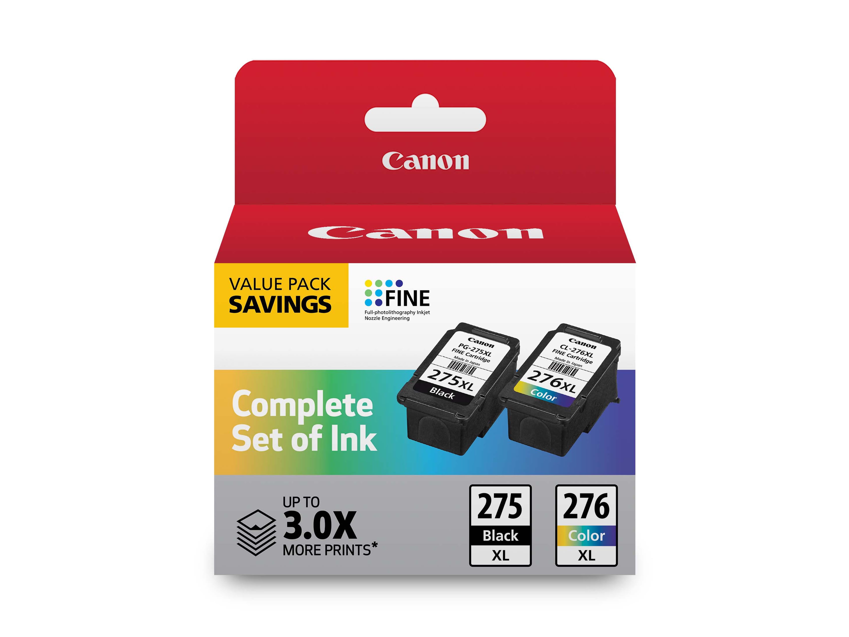 Canon PG275XL/CL276XL Ink Combo Pack