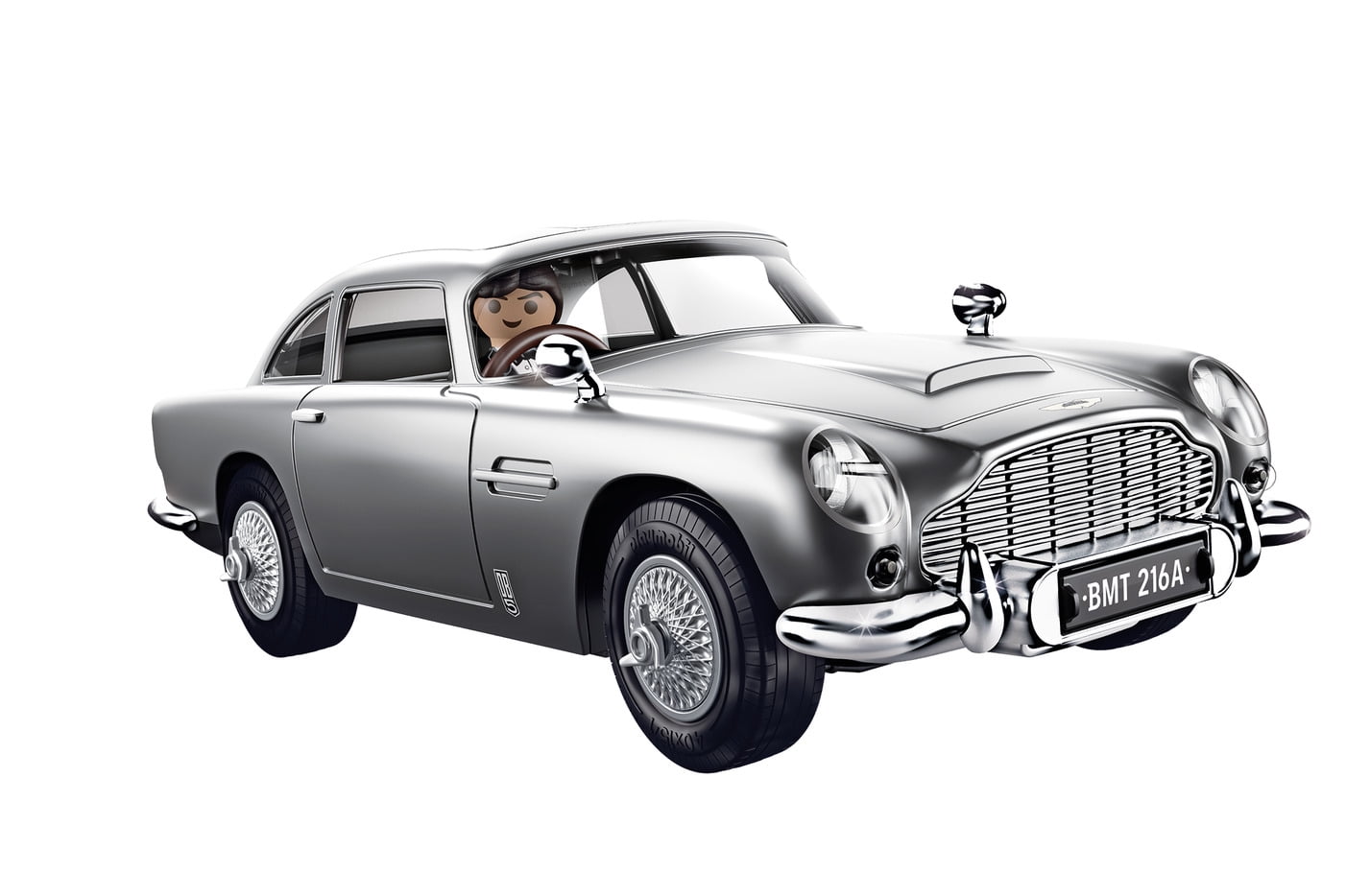 PLAYMOBIL James Bond Aston Martin DB-5 Goldfinger Spy Car Playmobil Collectible Playset