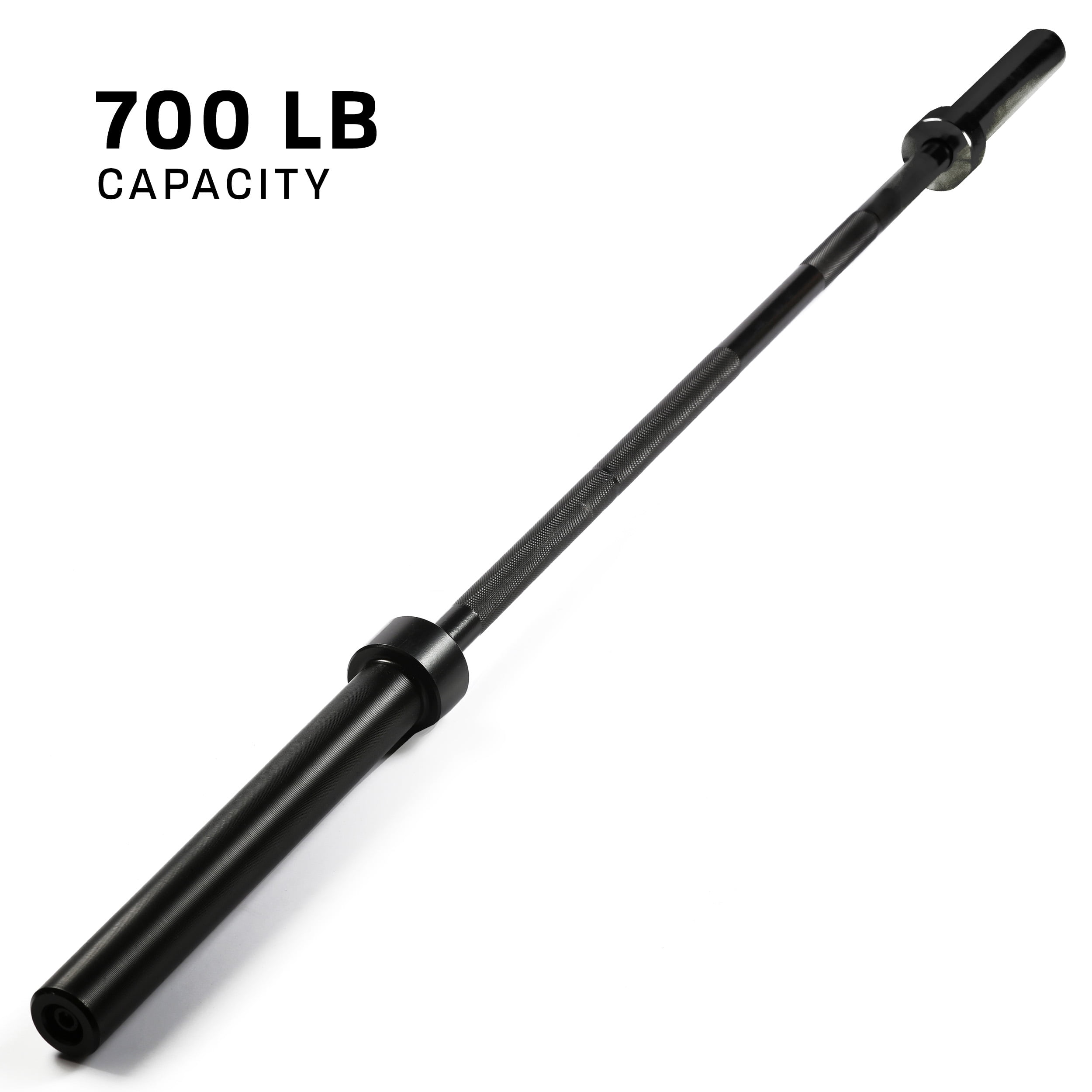 PRCTZ, 2-Inch Olympic Barbell Weightlifting Bar, 7ft, 700-Pound Capacity