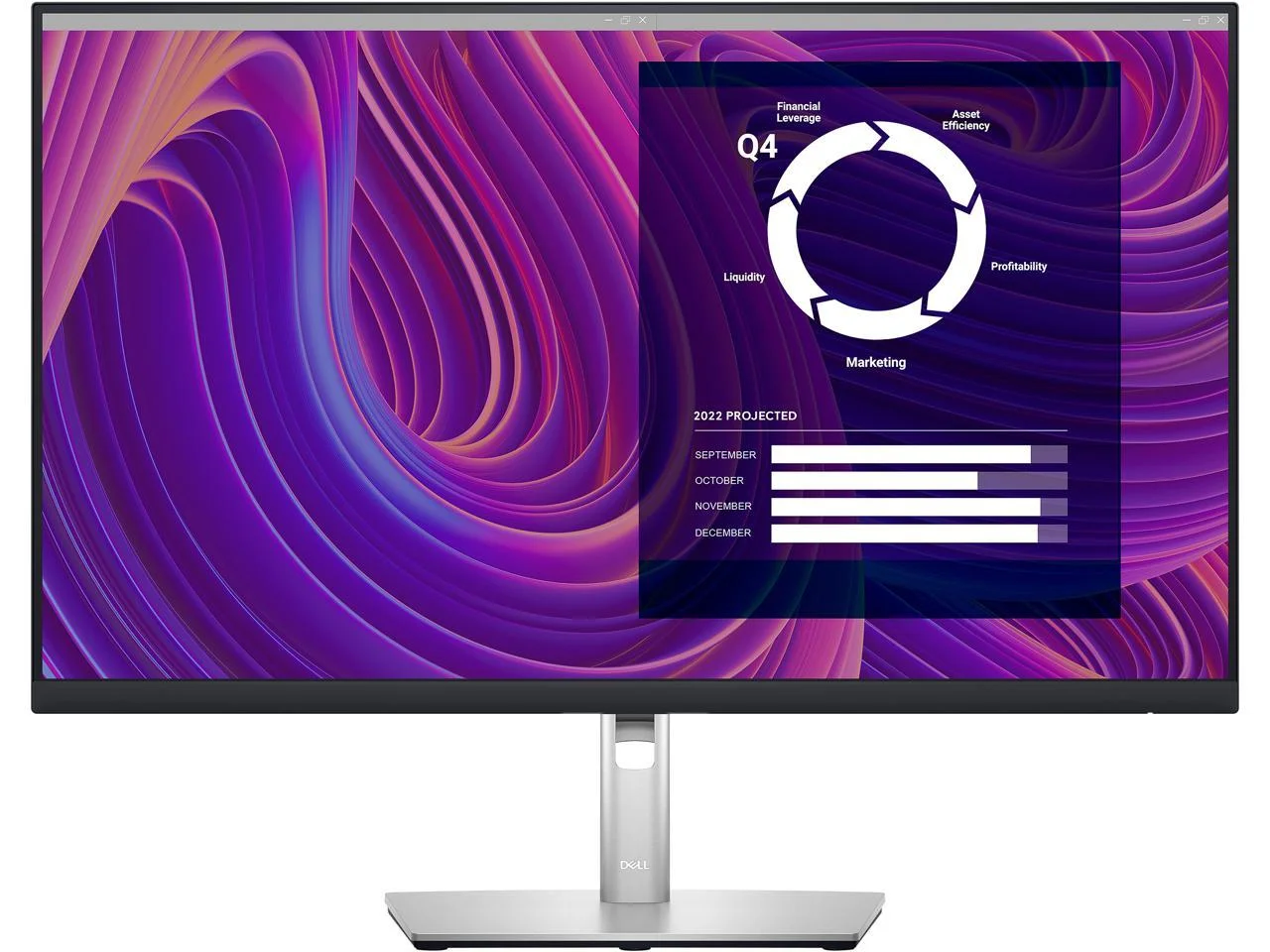 Dell 27" 60 Hz IPS QHD IPS Monitor 8 ms (normal); 5 ms (fast) HDMI, DisplayPort, USB Flat Panel P2723D