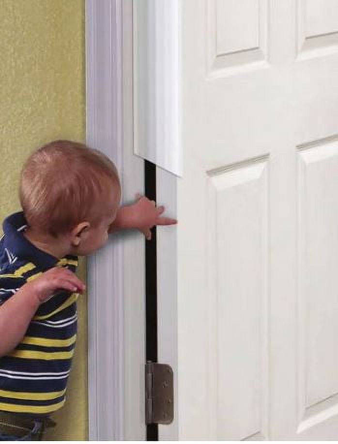 Pinch Not Door Finger Hinge-Side Safety Guard Shield Protector Set 82-Inch