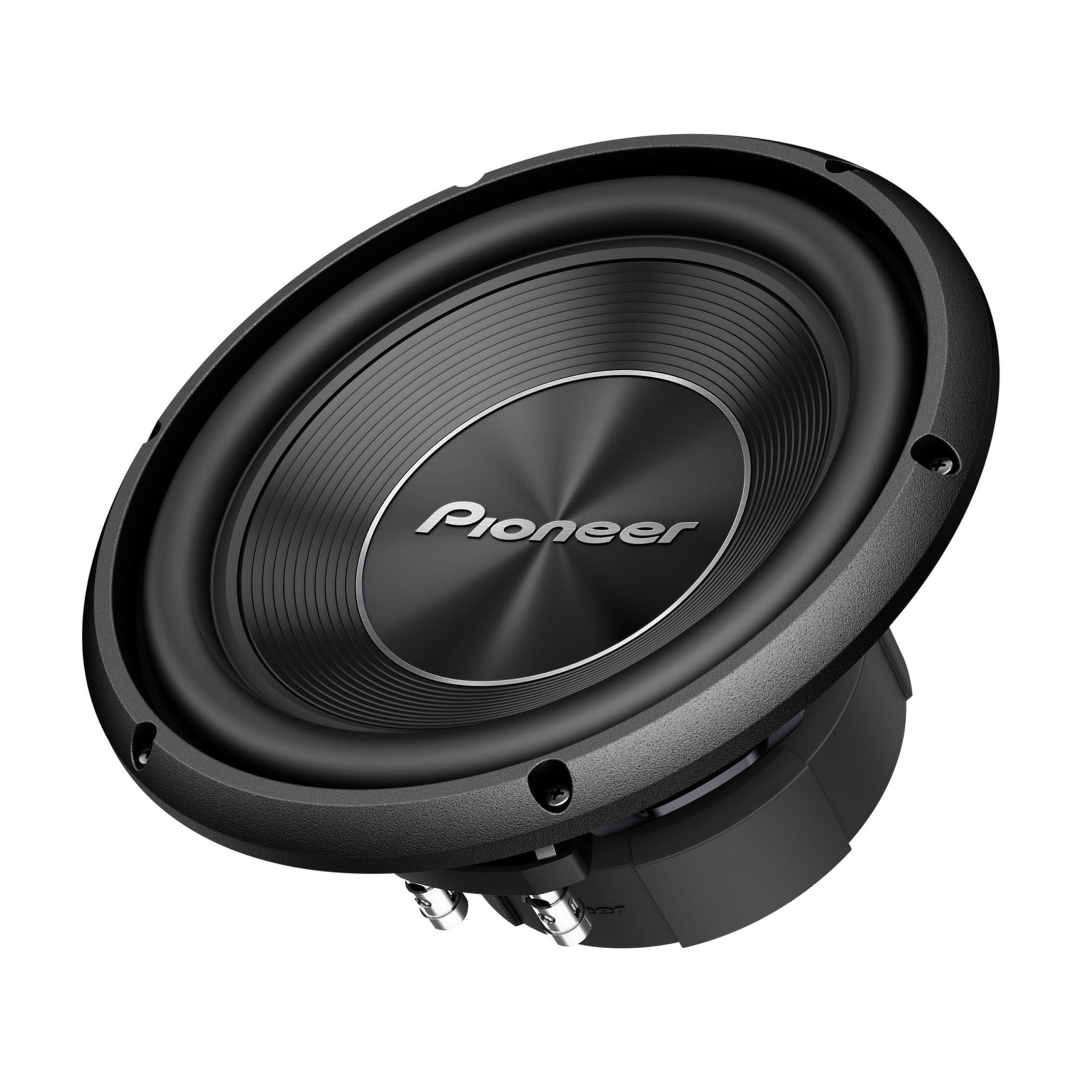 Pioneer TS-A250D4 10" - 1300 W Max Power, dual 4-ohm Voice Coil, IMPP™ cone, Single 4Ω Voice Coil -