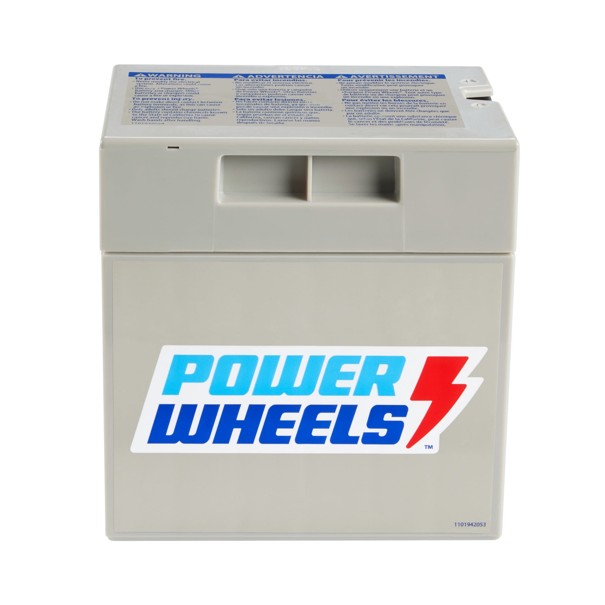Power Wheels Replacement Battery 12-Volts Rechargeable for Preschool Ride-on Vehicles