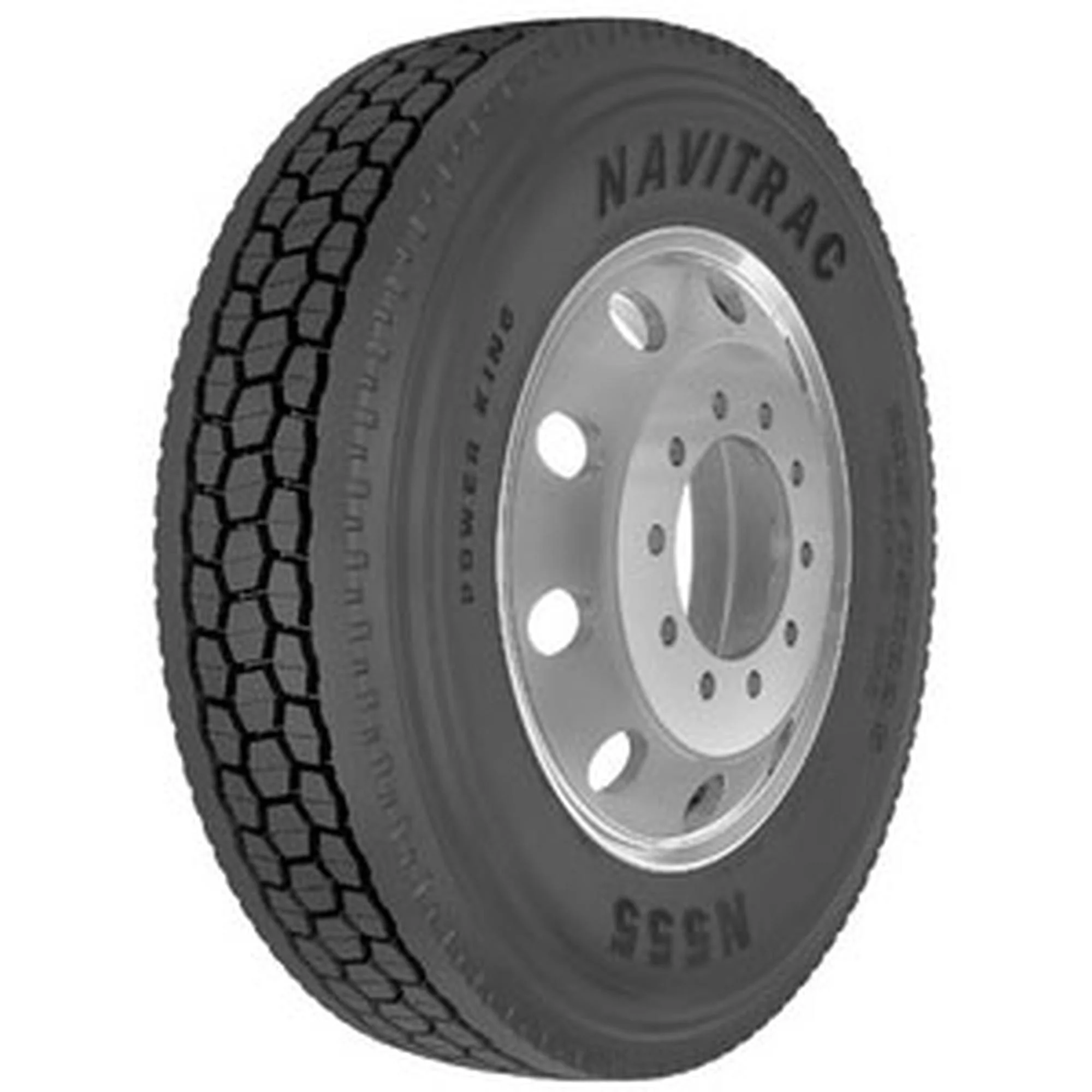 Power King Navitrac N555 11R24.5 149/146L H Commercial Tire