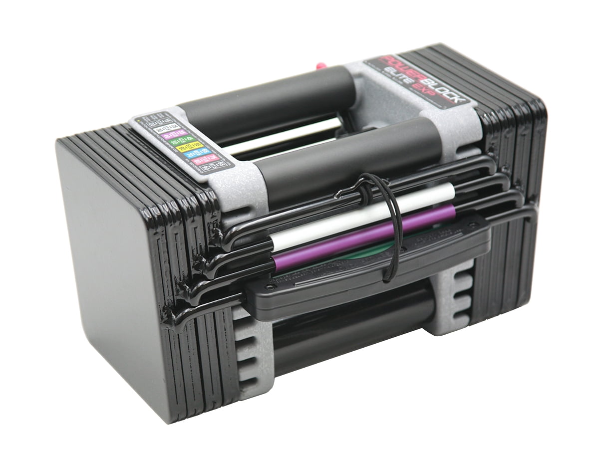 PowerBlock Elite EXP 5-50 lb. Adjustable Dumbbells, Stage 1, Single Dumbbell